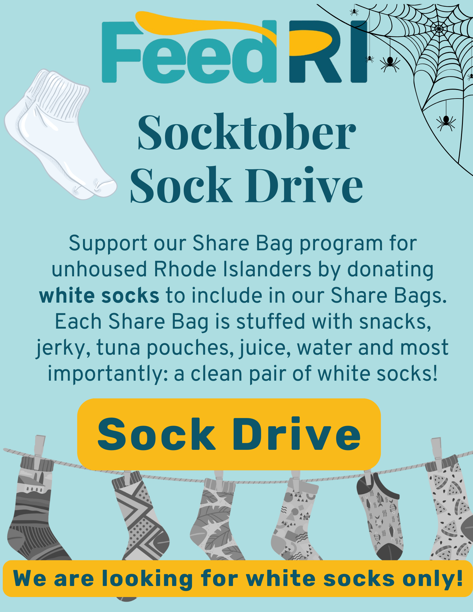 Socktober Drive for FeedRI