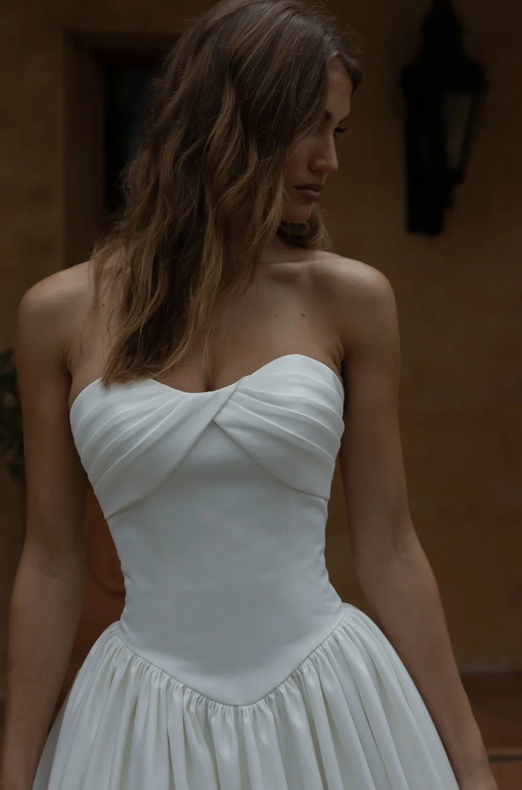Elaha Maya Bella Bridal Strapless wedding dress dunedin new zealand.jpg