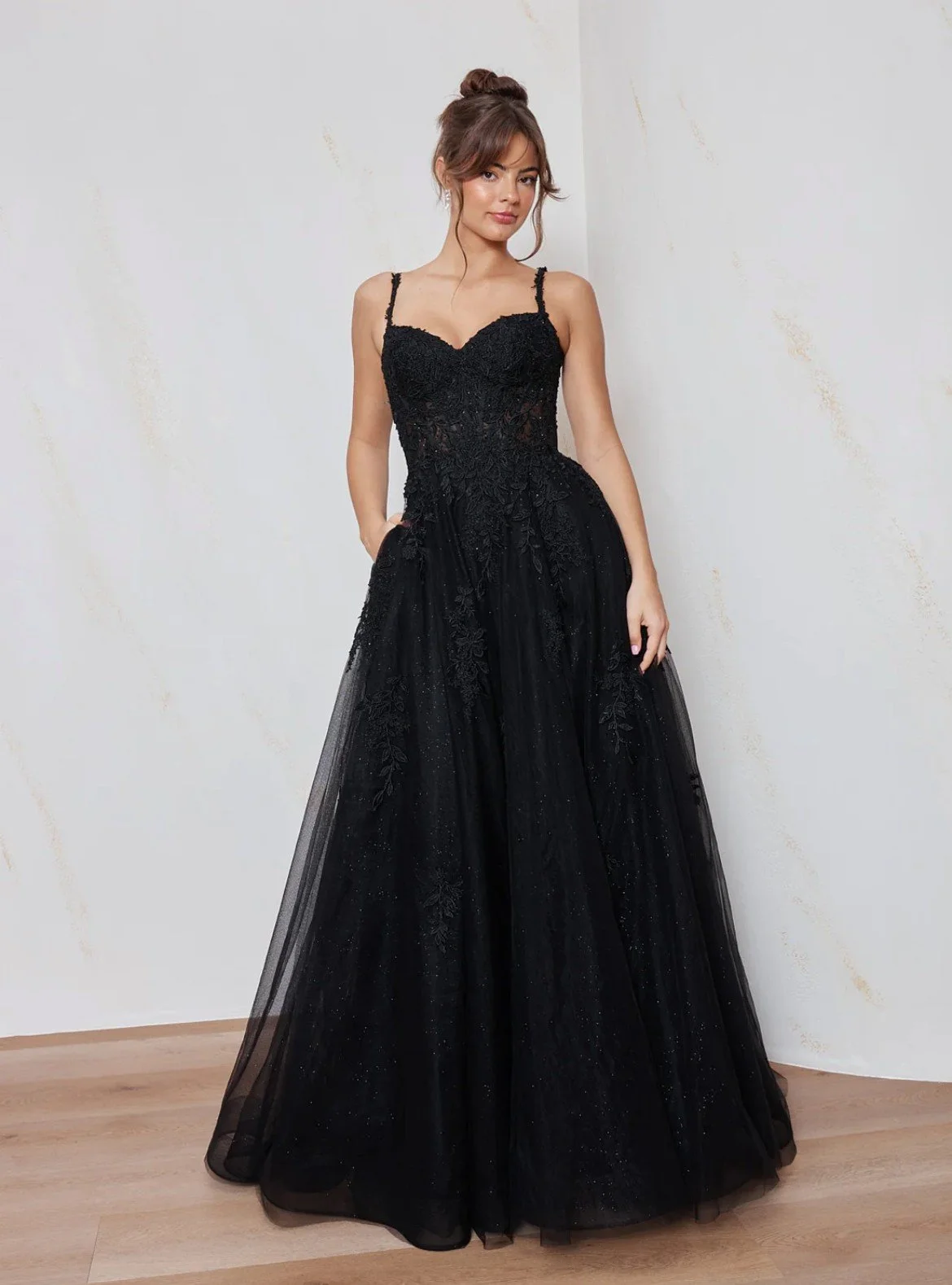 Black Lace Wedding dress Tania Olsen Cesella.jpg