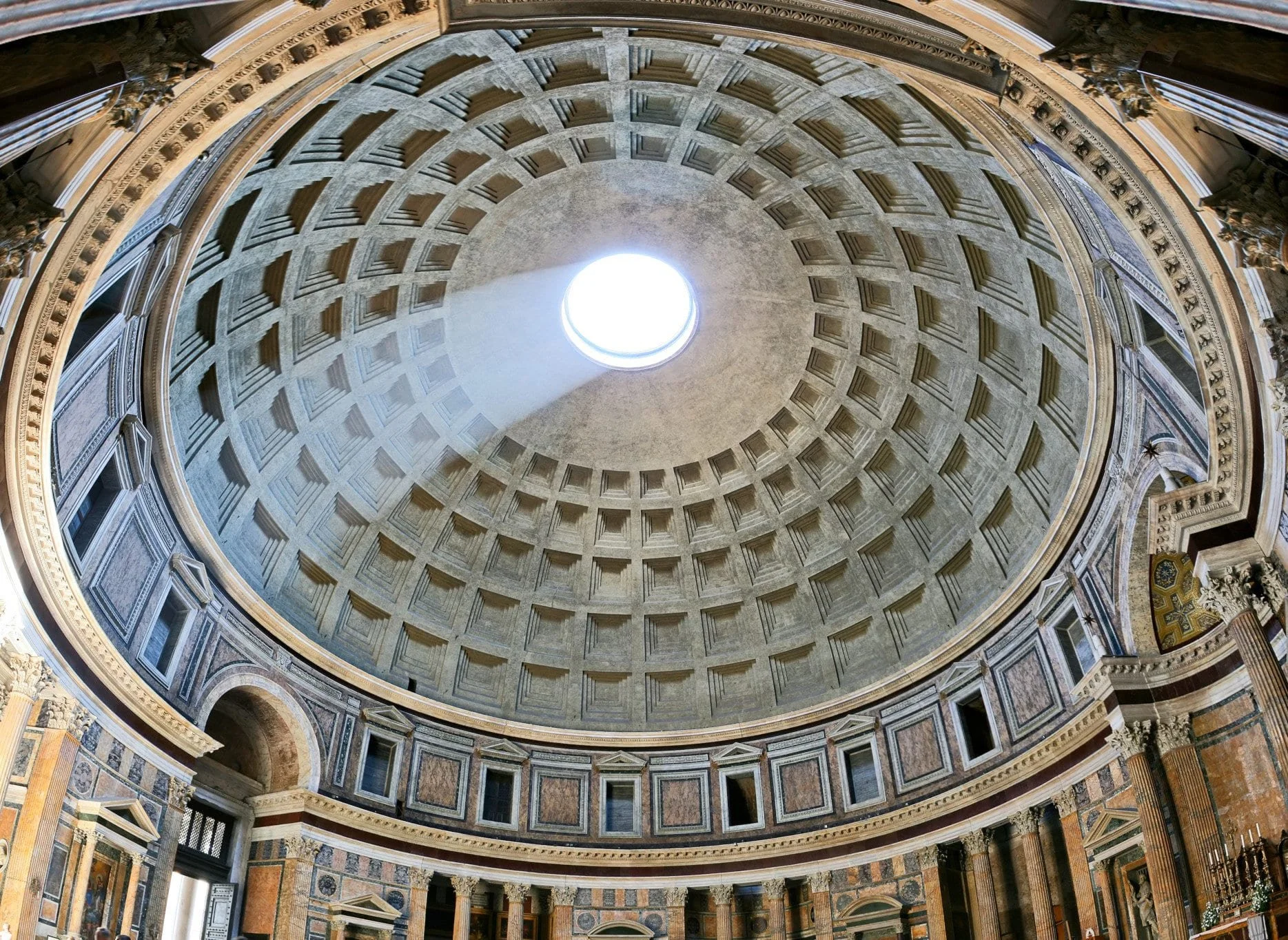 The Dome of the Pantheon, Rome