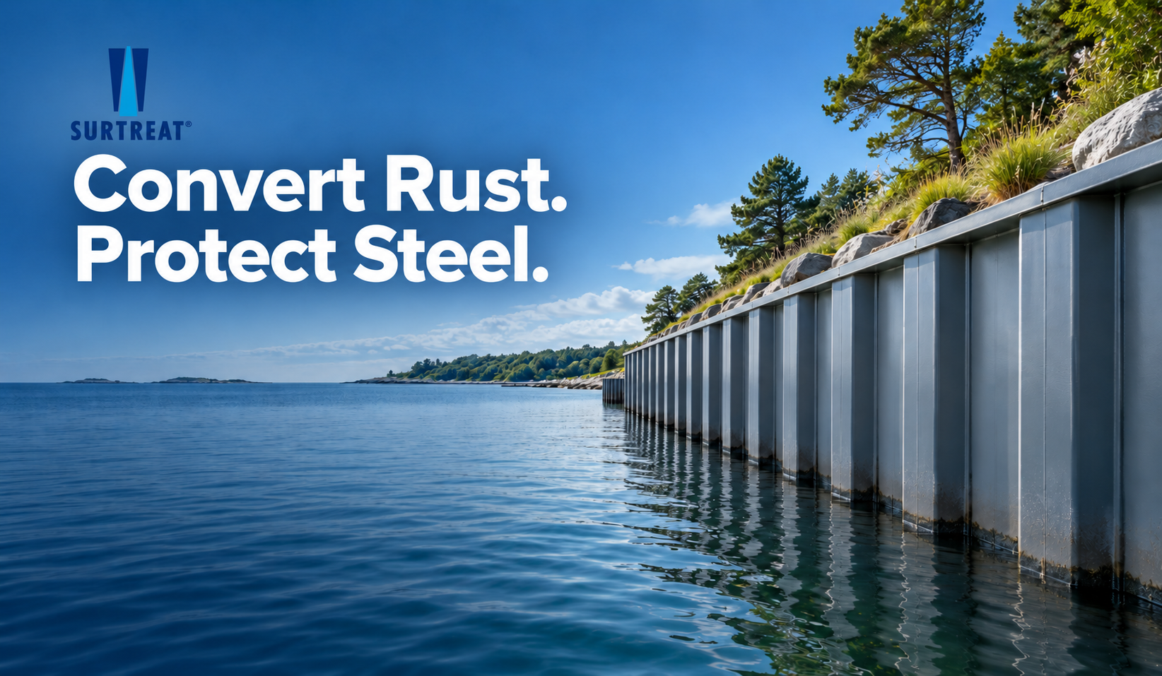 Convert Rust. Inhibit Corrosion. Protect Steel.