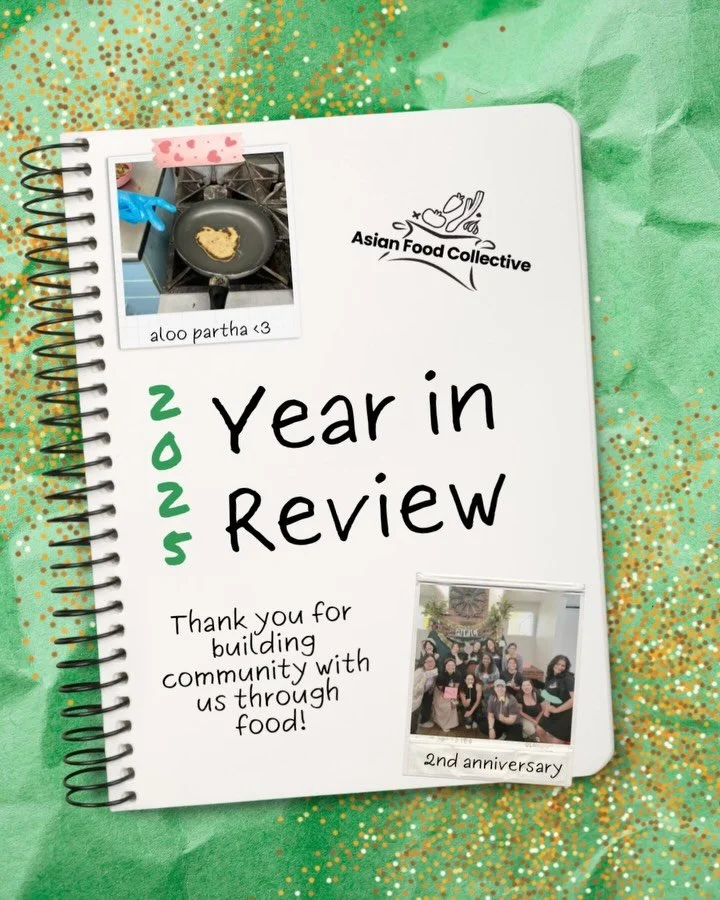 2025 was a ROUGH year for many of us but thank you, thank you for joining us through thick and thin. Together we built a community through food. 🫰

We are grateful for the relationships that nourished us and the new connections we've made. This year