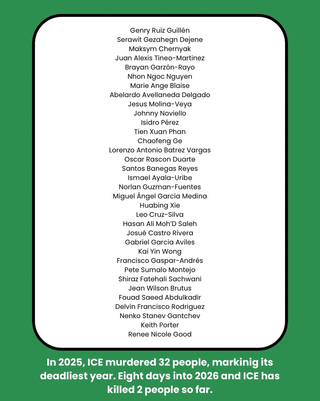 We are heartbroken and mourn for the lives taken by ICE. The murder of Renee Nicole Good in Minneapolis illustrates that no one is safe from white supremacist violence.

Asian Food Collective remains committed to being a safe and welcoming space for 