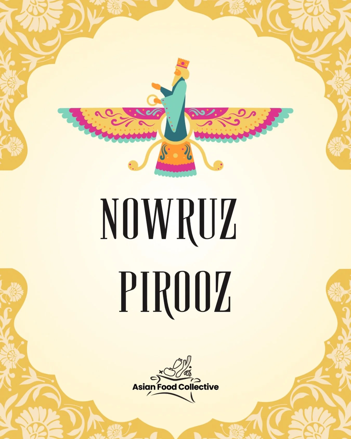Happy Persian New Year! Wishing a beautiful spring and prosperous new year. 🌻