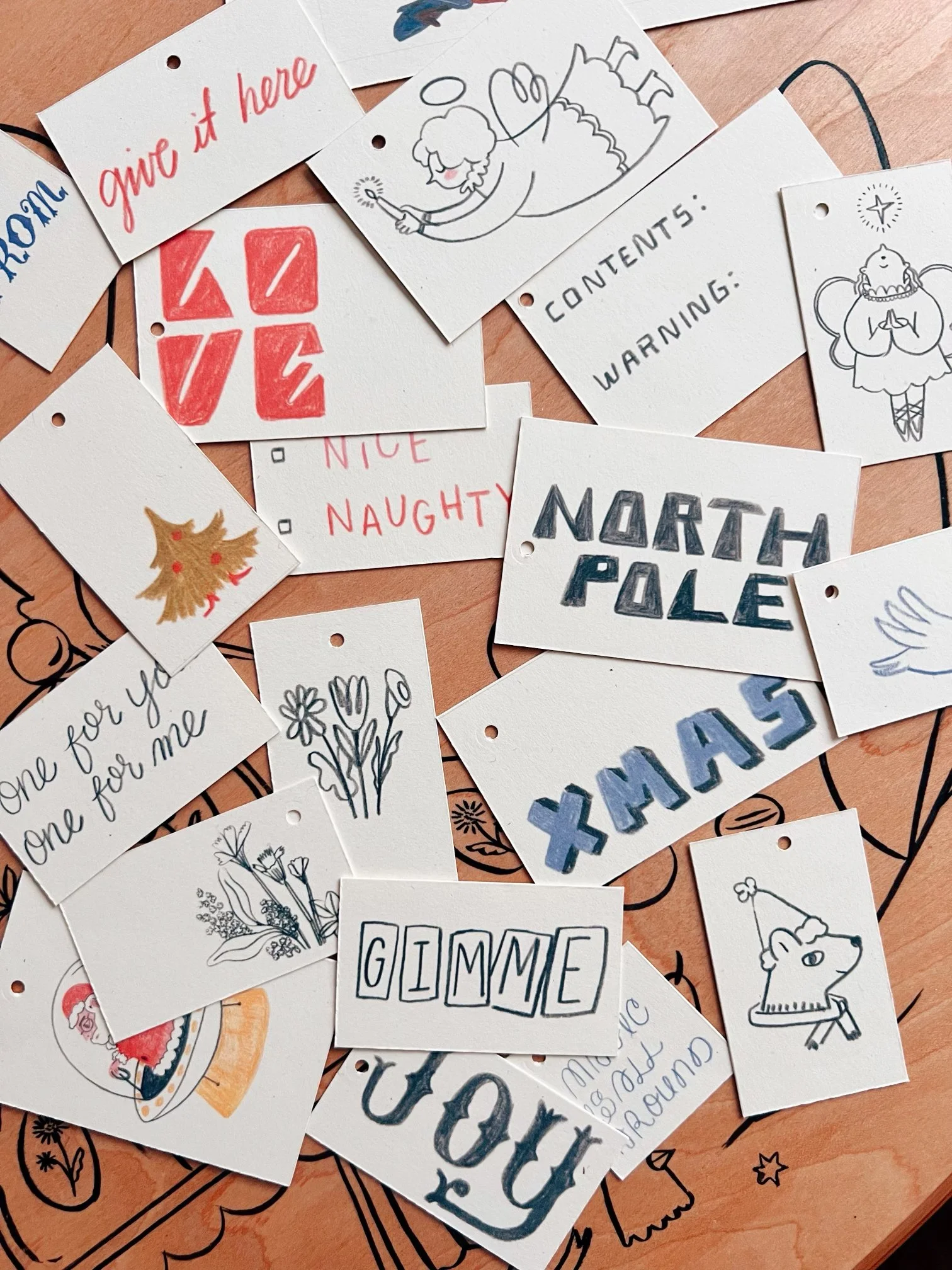 Holiday Tags! (Printable)