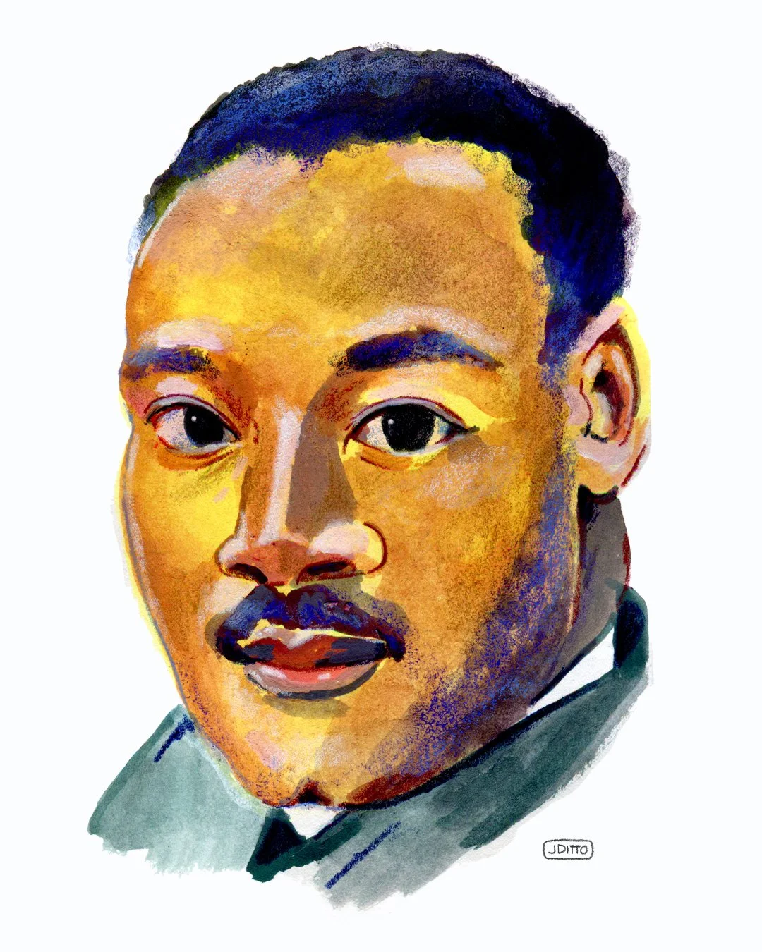 Rev. Dr. MLK “Prayer” Card