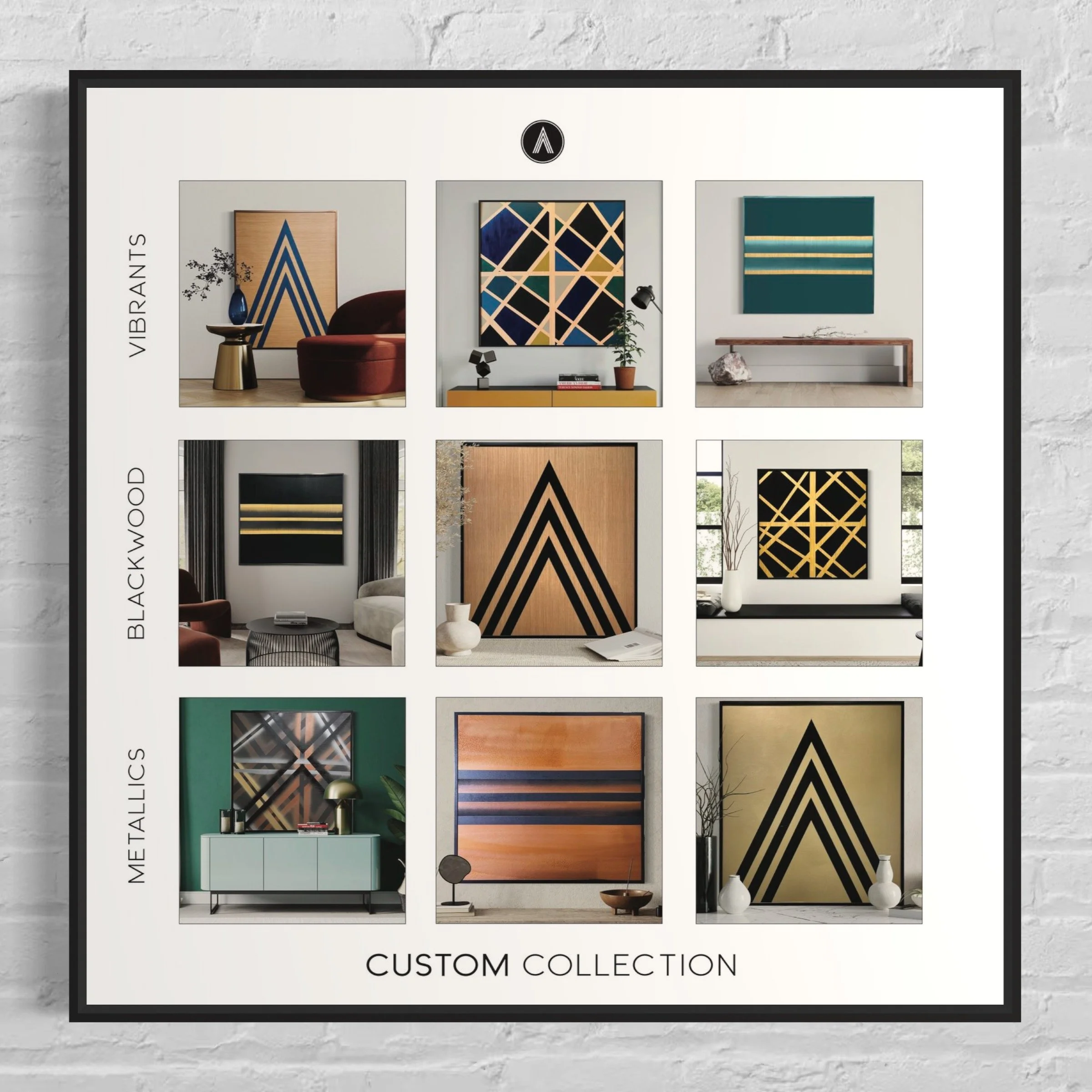 1. CHOOSE SERIES:
Vibrants, Blackwood, and Metallics set the stage.