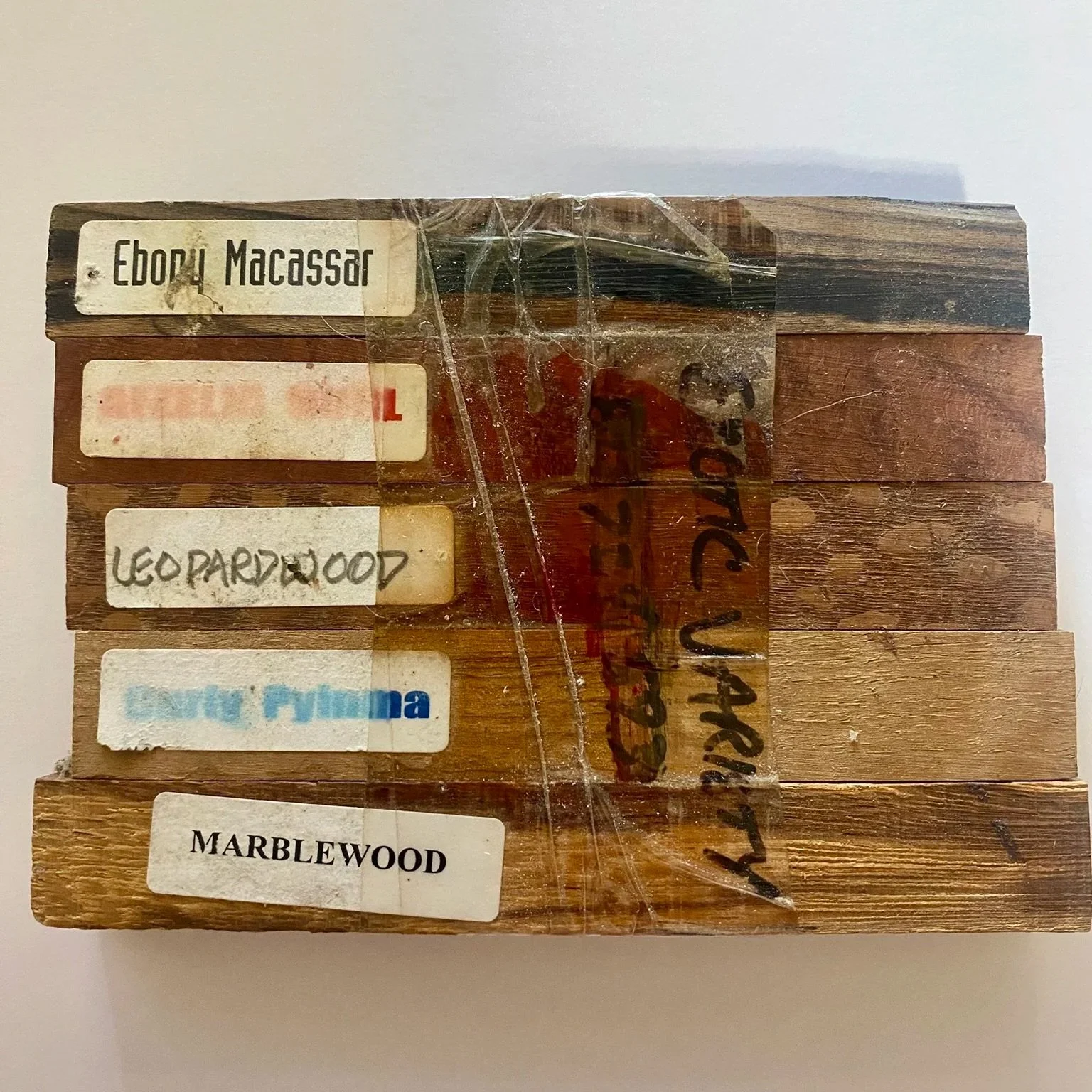 Five Pack Wood Pen Blanks