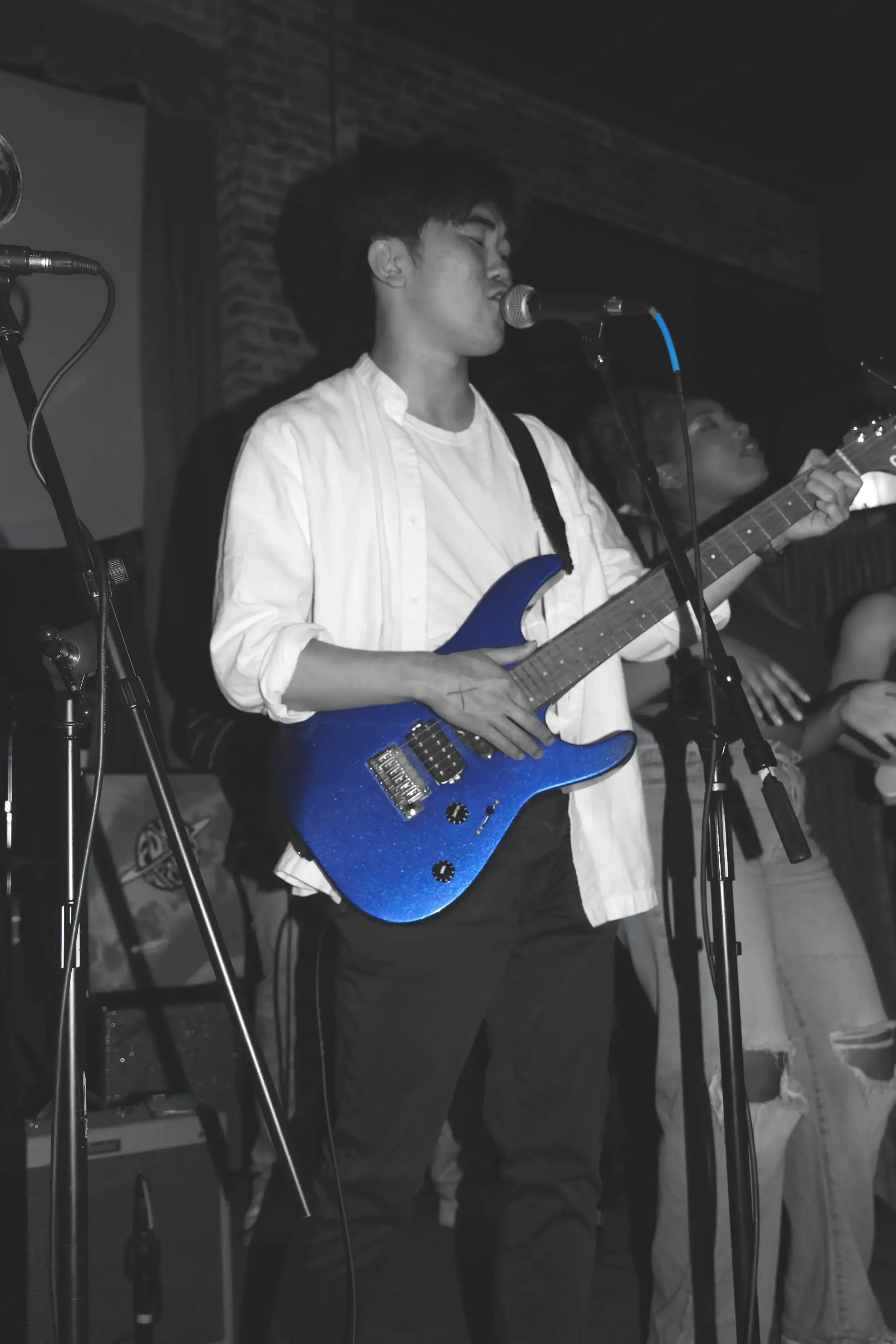 Koh Casaba of Aurora Ave. performing at Cafe Racer in seattle