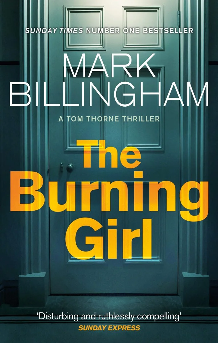 Thriller book cover of dark doorway at night by author Mark Billingham 