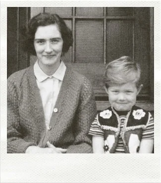 Dave Wall of Dave Wall Photo in cowboy fancy dress with mum 1970