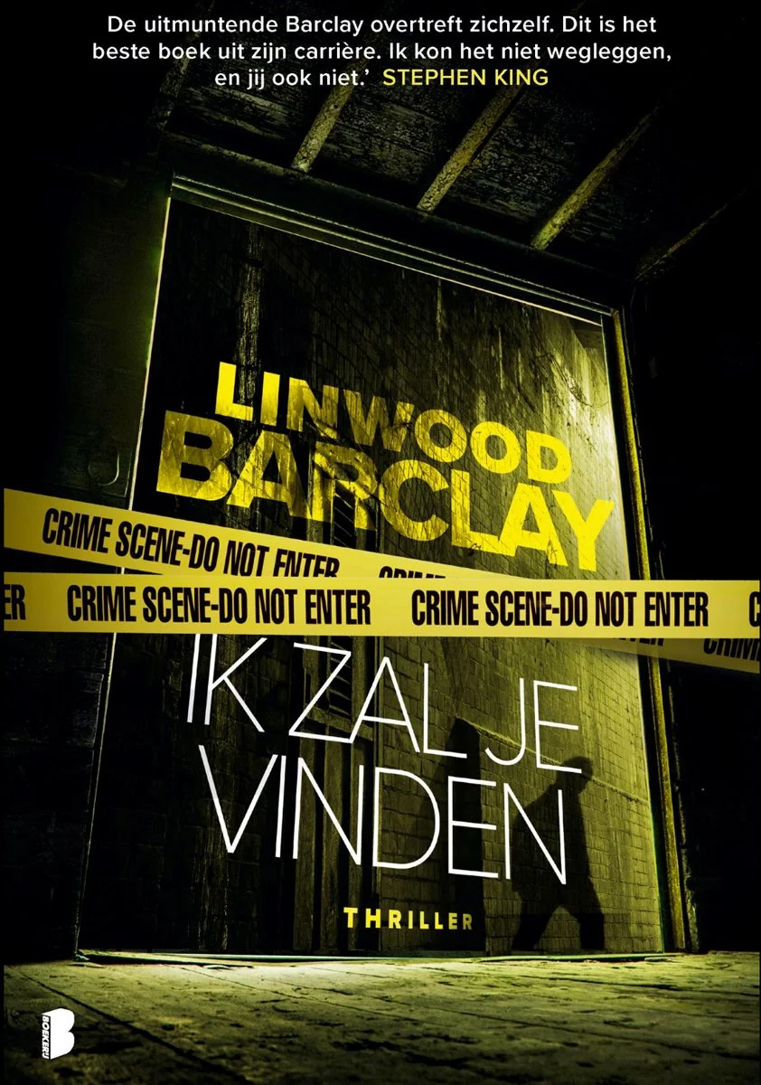Linwood Barclay book cover photographed by Dave Wall – crime and legal thriller cover photography