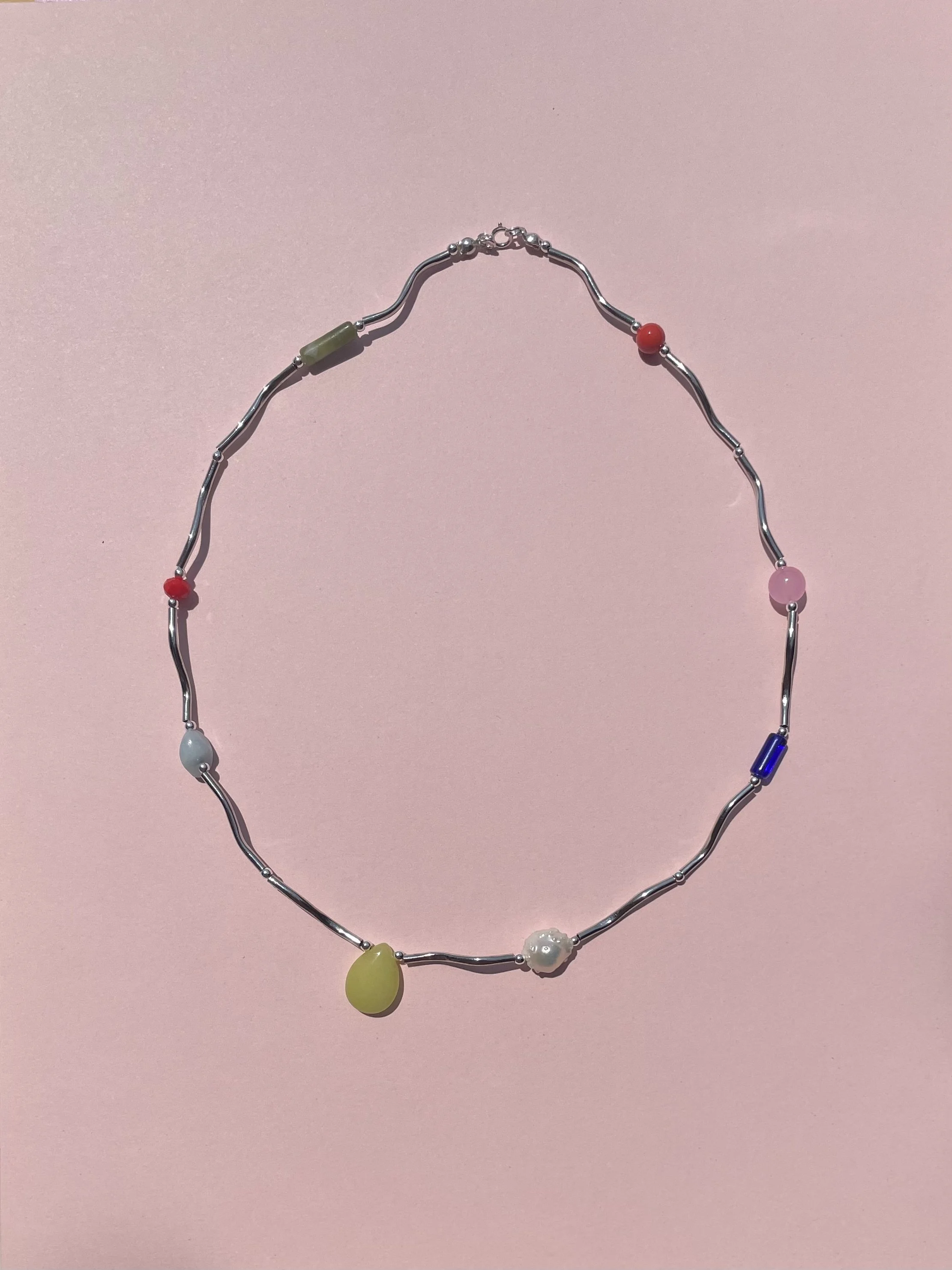 sea glass necklace 3