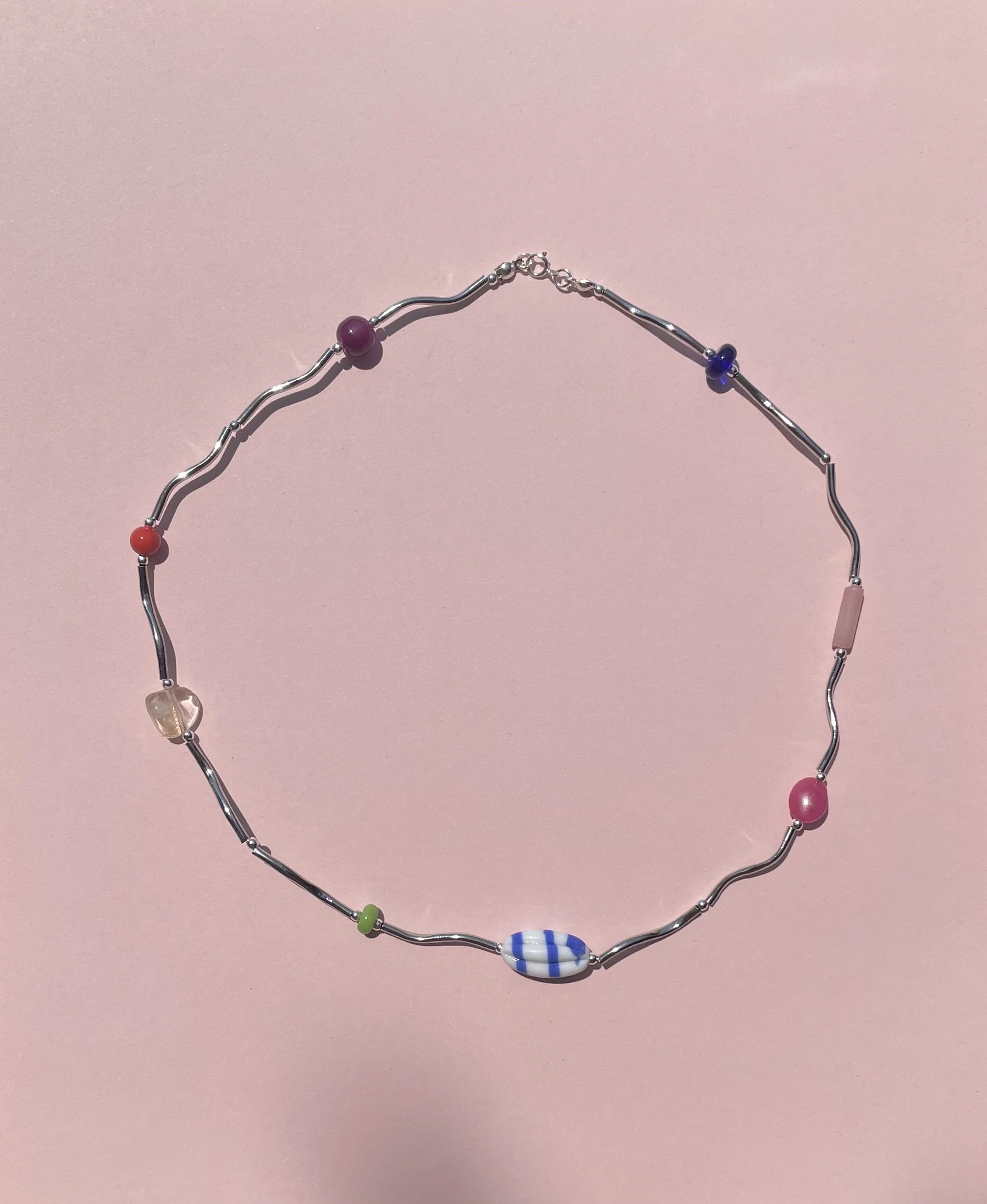 sea glass necklace