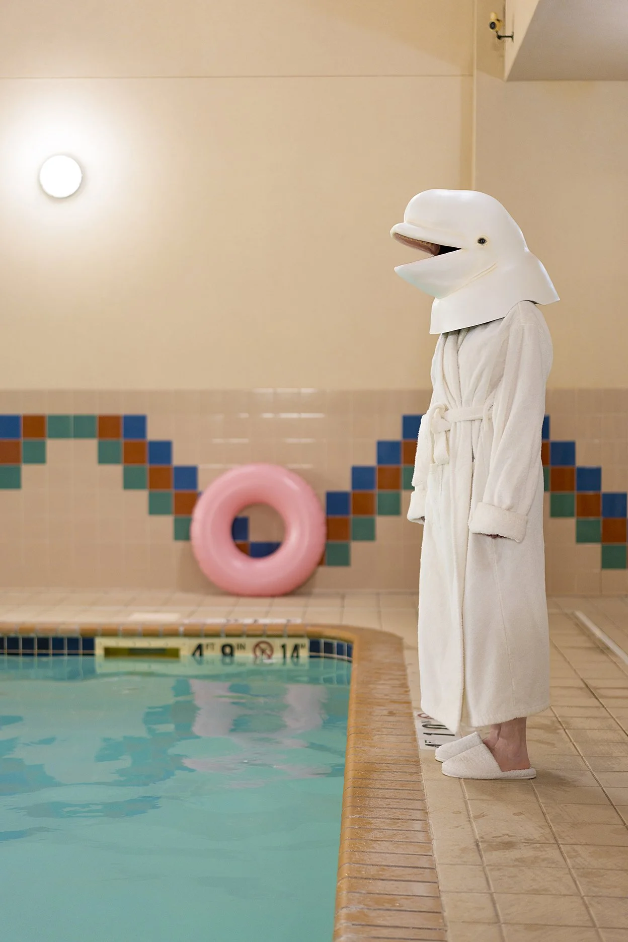 Beluga Whale Mask