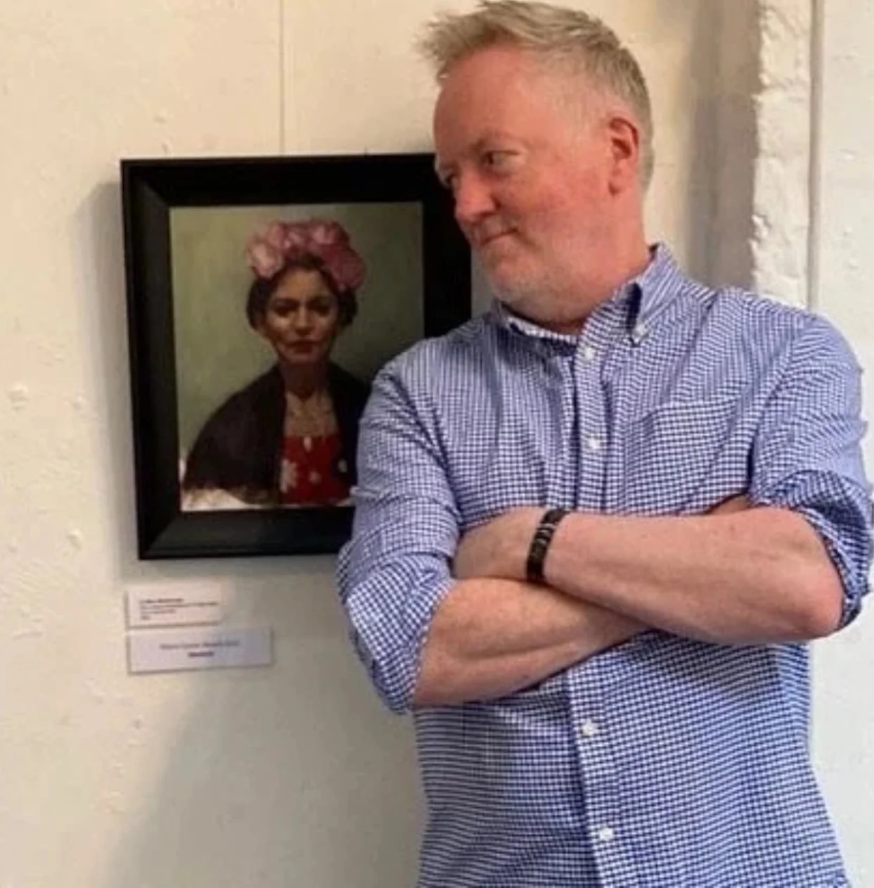 Mick McNicholas: Drawing a portrait with charcoal