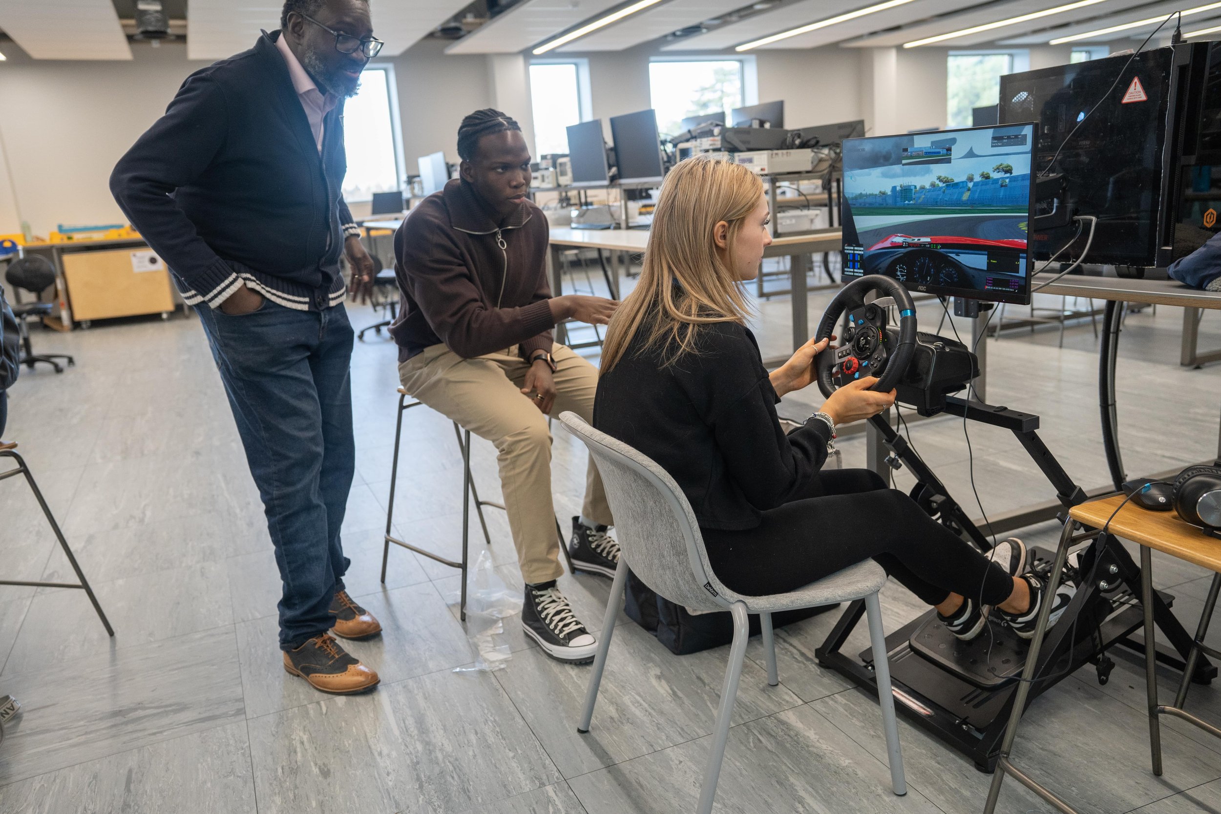AFBE-UK Scotland’s motorsport programme drives diversity home to Edinburgh pupils