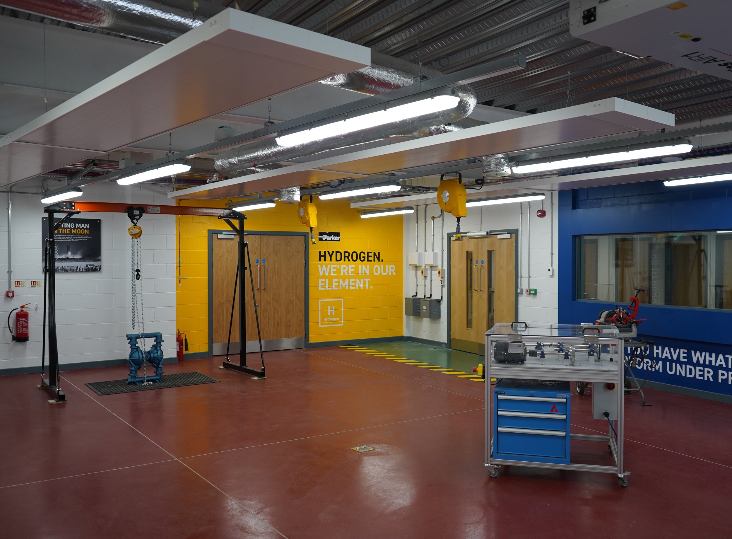 Parker sponsors new hydrogen workshop at Redcar and Cleveland College