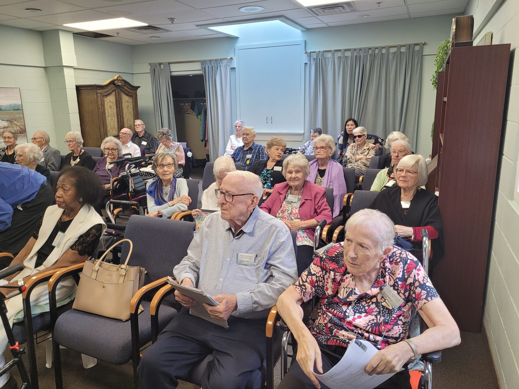 Spiritual Routine in Jah-Jireh Retirement Homes