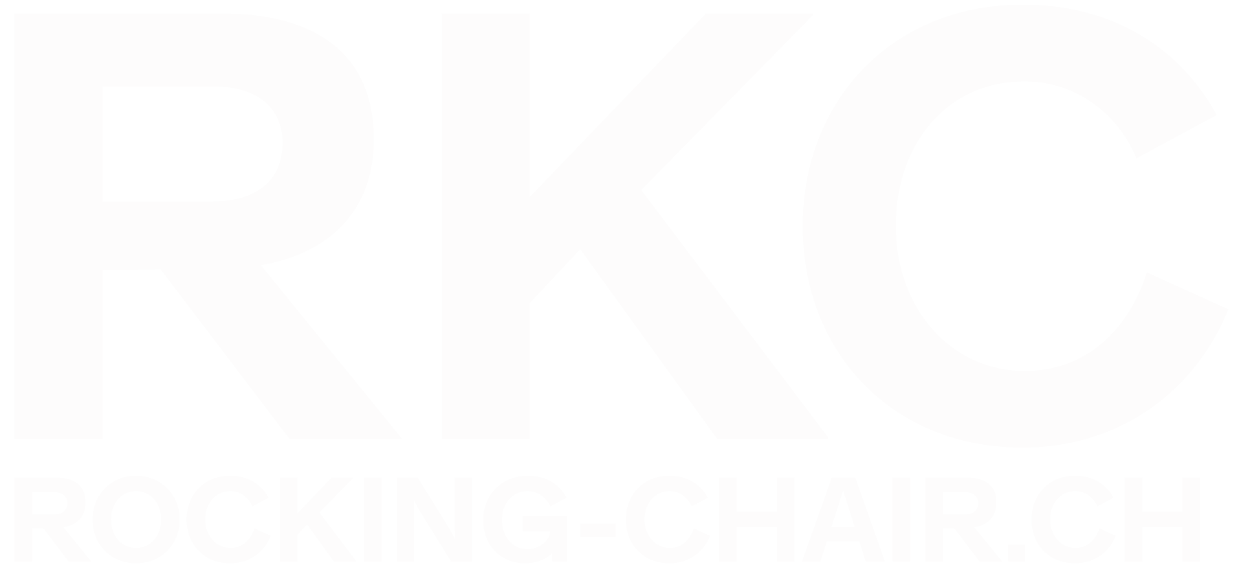 Logo de RKC avec texte "ROCKING-CHAIR.CH" sur fond blanc.