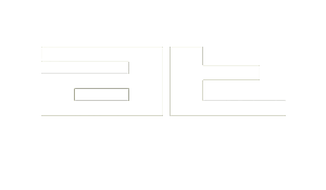 Logo de la marque Fendi avec deux "F" stylisés noirs sur fond blanc.