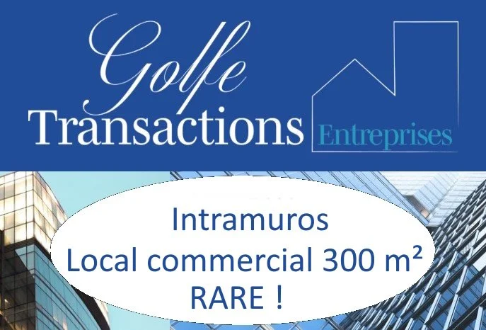 VANNES hyper centre (intramuros),  très beau local commercial 300 m² env.  à céder Réf LC 207
