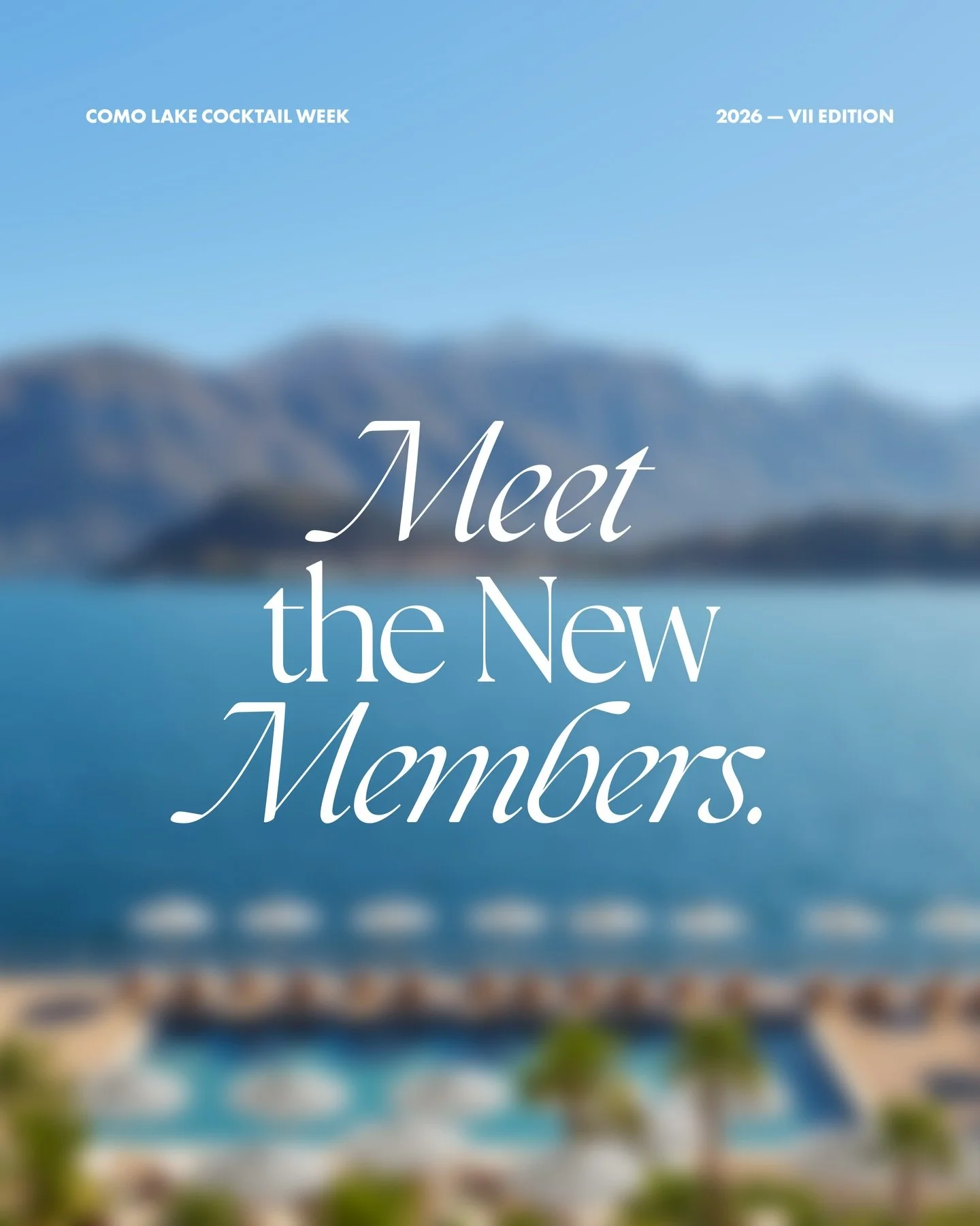 Never before has our family grown this much!
For the 7th edition of Como Lake Cocktail Week, we&rsquo;re welcoming a record number of new members&hellip; and we couldn&rsquo;t be more excited!

A warm welcome to:
@editioncomo 
@palazzovenezia 
@palaz