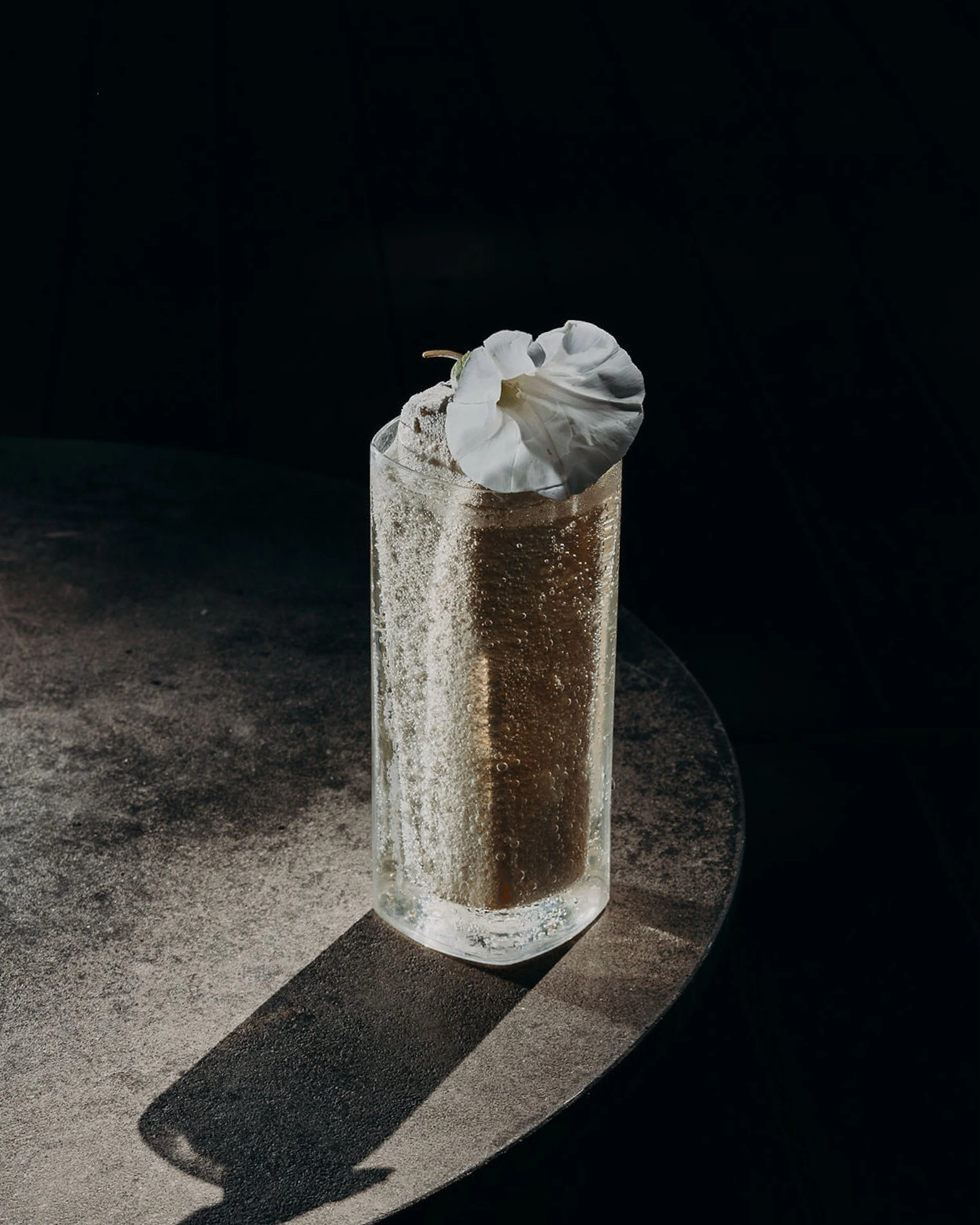 The White Jacket made with: 

Gin Mare Capri
Quaglia B&egrave;rto Vermouth di Torino  Extra Dry
Homemade Lapsang Souchong cordial
Bitter mix
Soda 

#CLCW26 #ComoLakeCocktailWeek #ComoLake #VillaLario