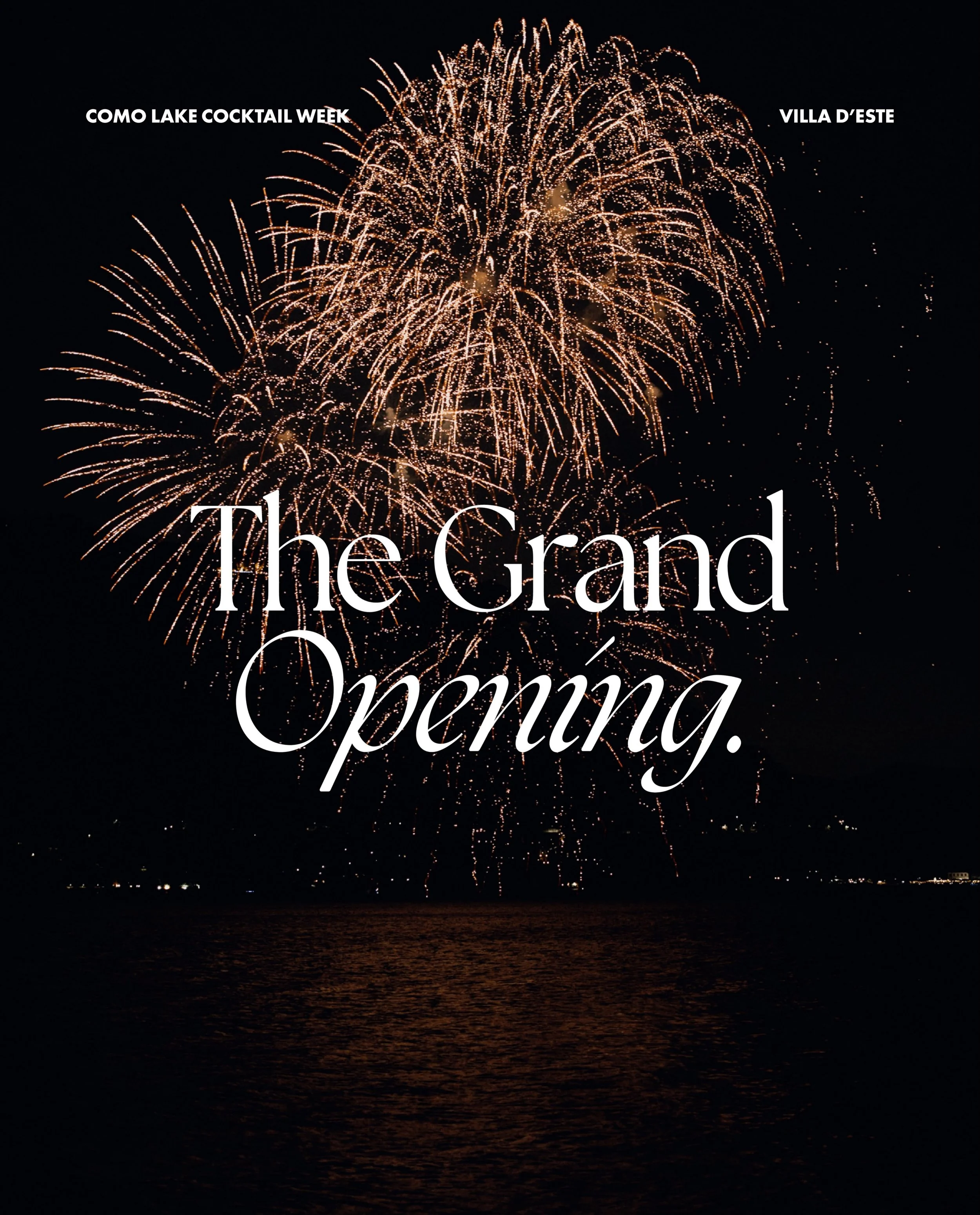 @villadestelakecomo once again hosts the Grand Opening of Como Lake Cocktail Week.

Taking place on Wednesday, July 1st, the seventh edition opens on the enchanting Secret Terrace of Mantero. An unforgettable evening of exceptional cocktails, inspiri