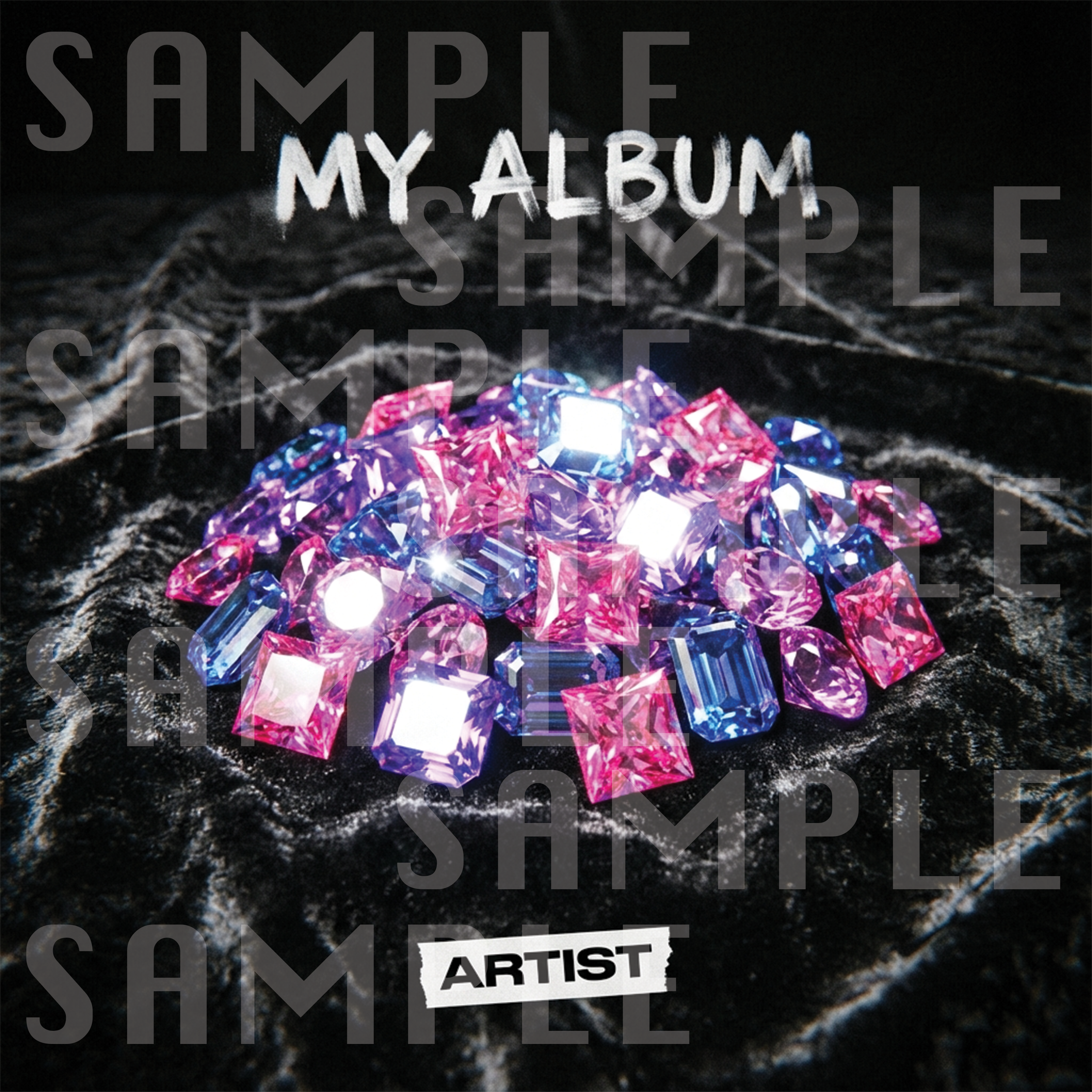 Diamonds on Velvet Album Cover