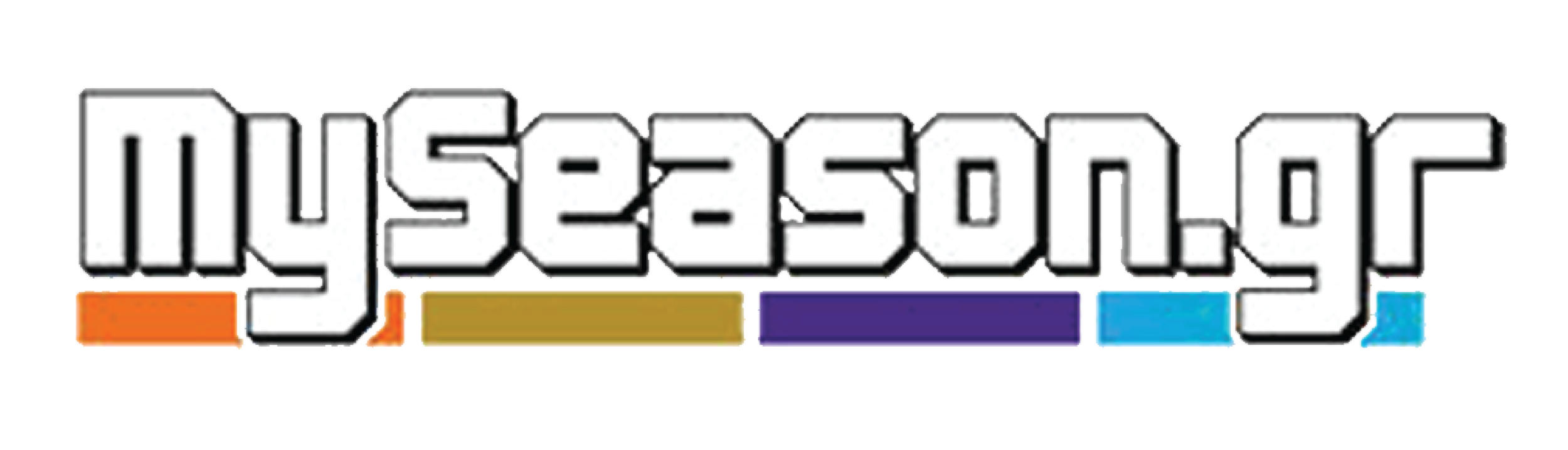 The text 'Music & Sound' in a pixelated, blocky font with colorful bars underneath.