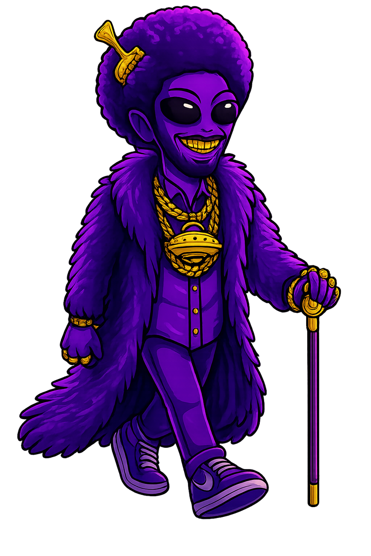 Purple Being character