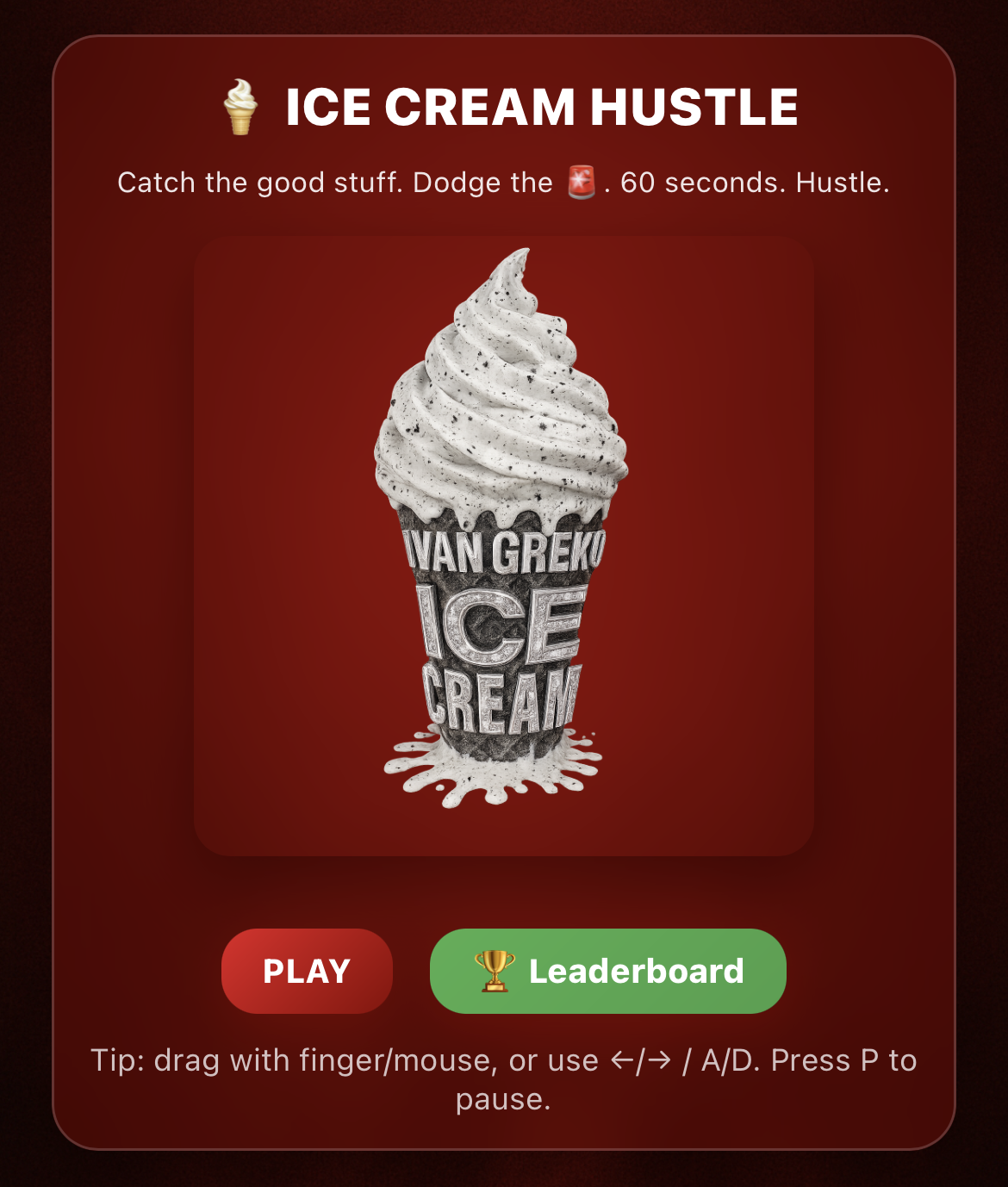 Mini Game or Interactive Web Embed