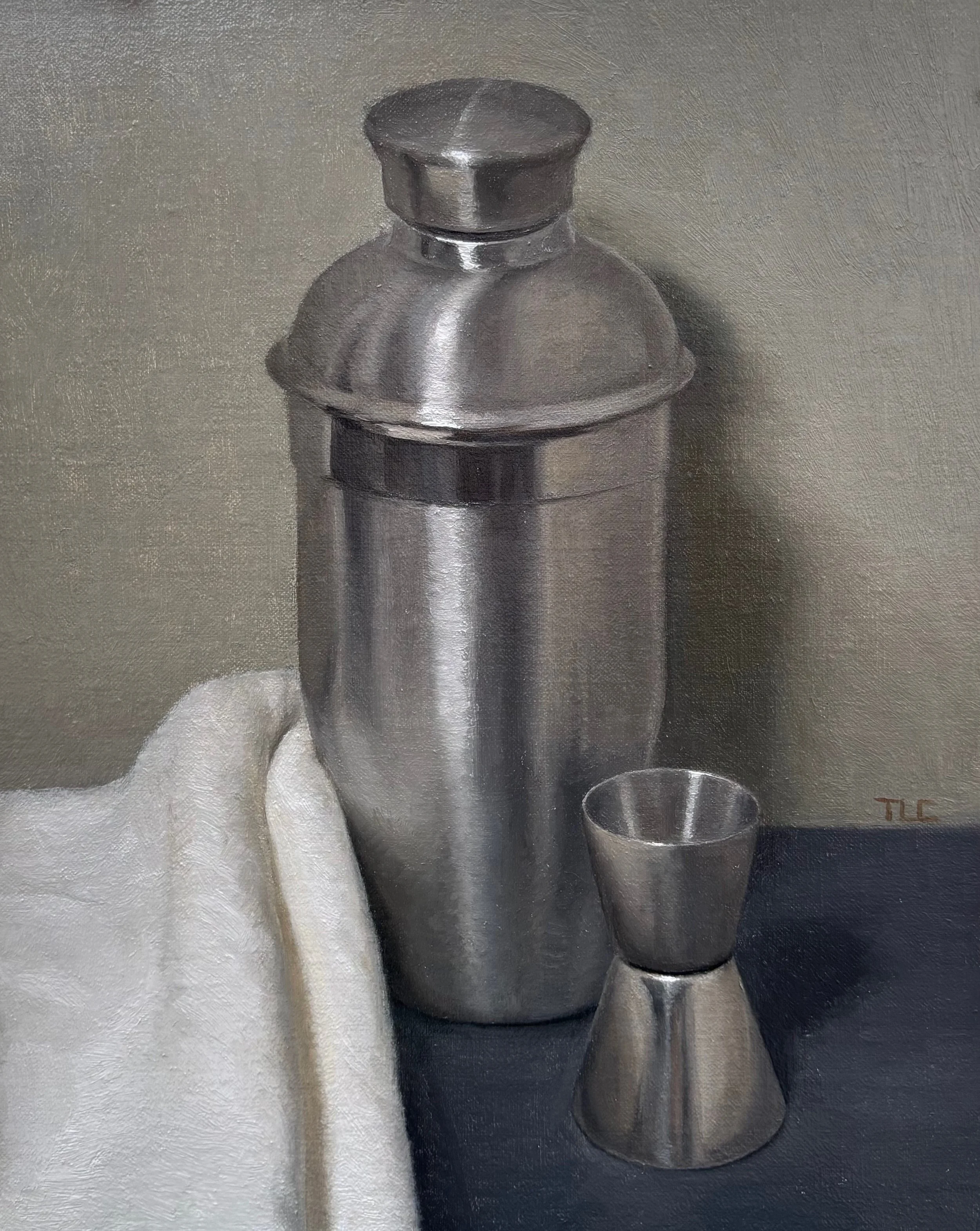 Study in Neutrals, 8"x10", oil on canvas panel, $350 