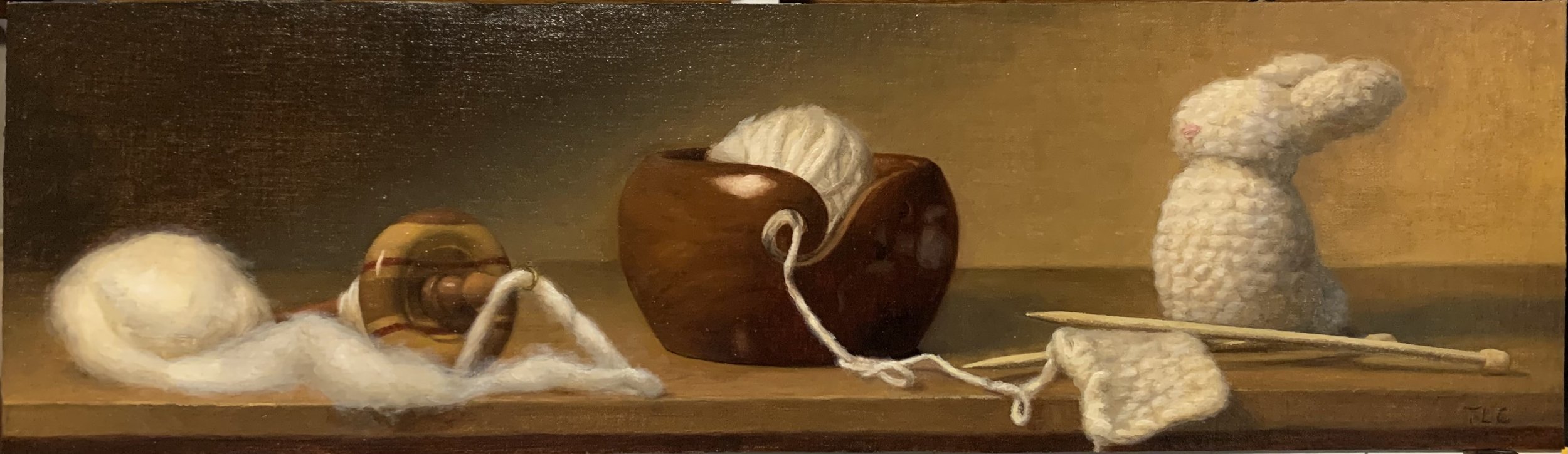 "Process," oil on canvas