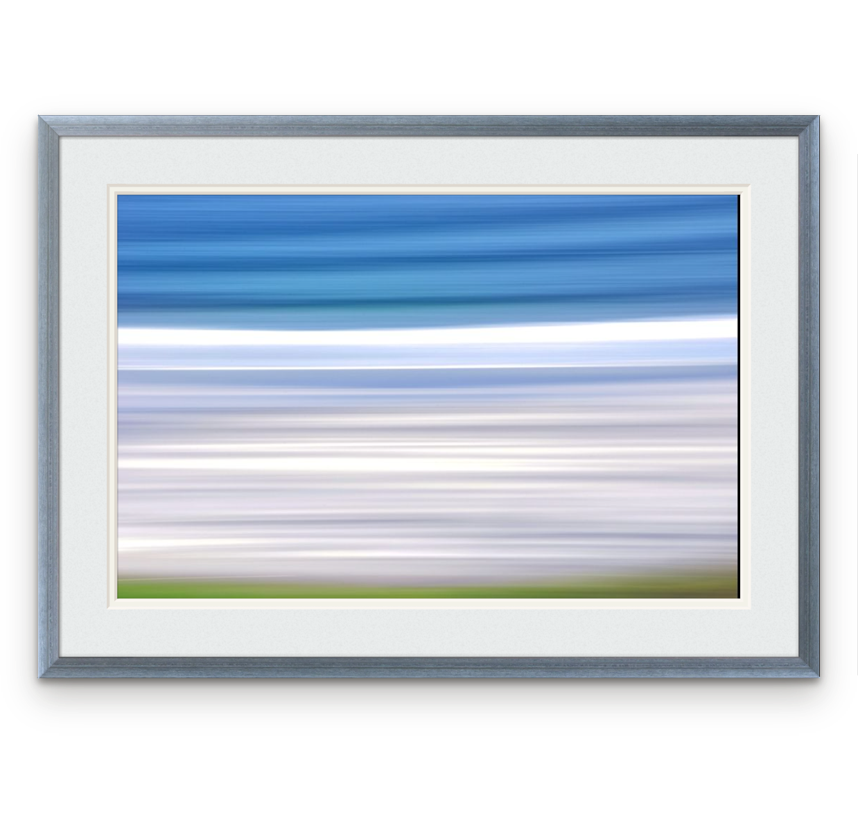 Singing sands, Isle of Eigg | Frame: 16mm wide, blue | Size (approx): 602 x 433mm | Double mount, Snow White | £175.00