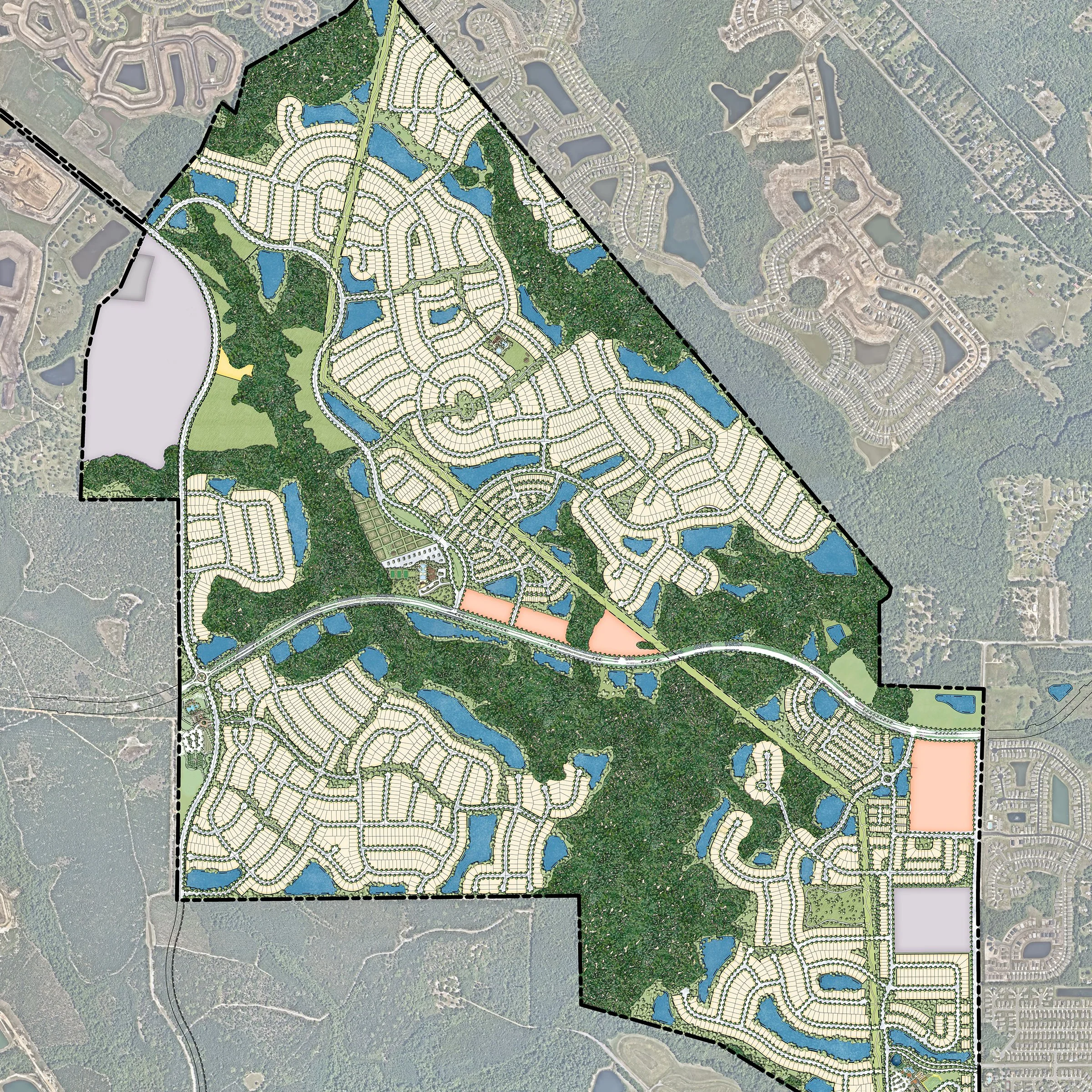 Saratoga Springs, Clay County, Florida: Community Master Plan