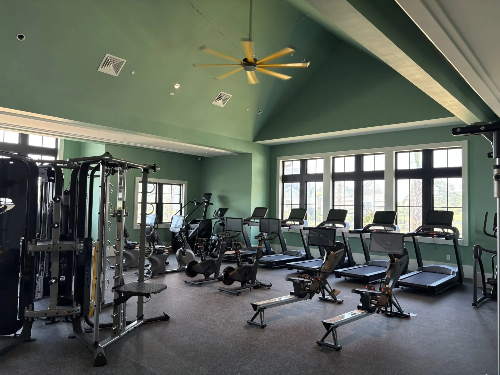 Fully equipped fitness center located at the Grand Dunes North amenity center
