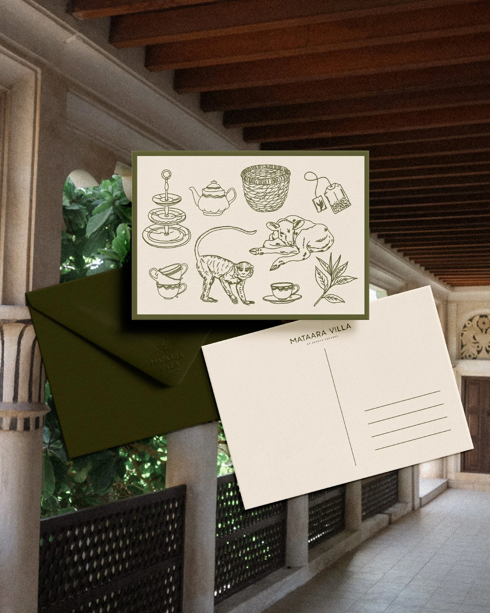 Mataara Villa&rsquo;s identity draws from the warmth of the tea farms and the slowness of the hills.