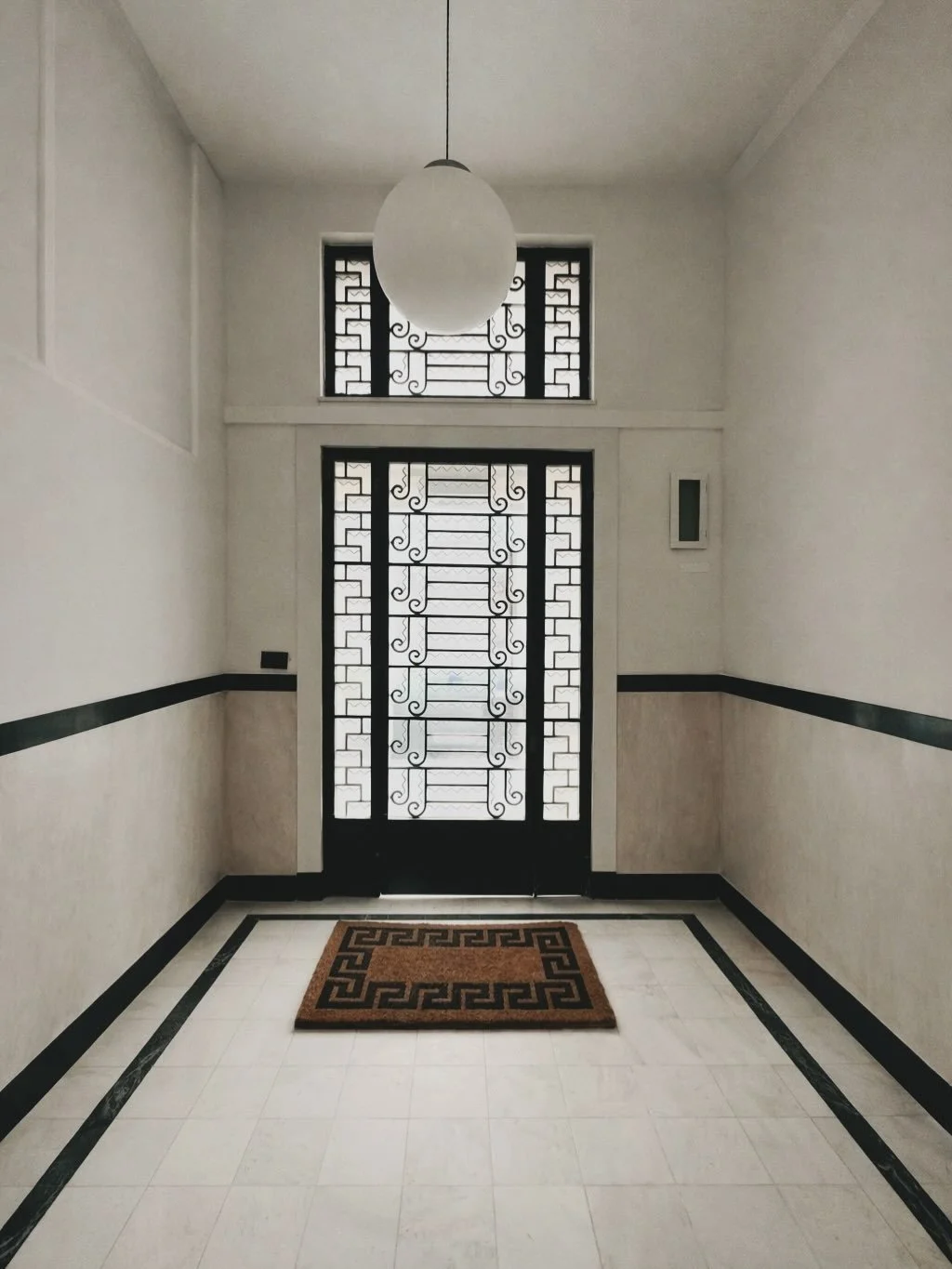 For rent: 1st floor - 175 sqm apartment, located in Exarchia, 300 meters from Kallidromiou, in a building originally constructed in 1938 with preserved Art Deco elements. Renovated in 2025, with many original features of the period carefully restored