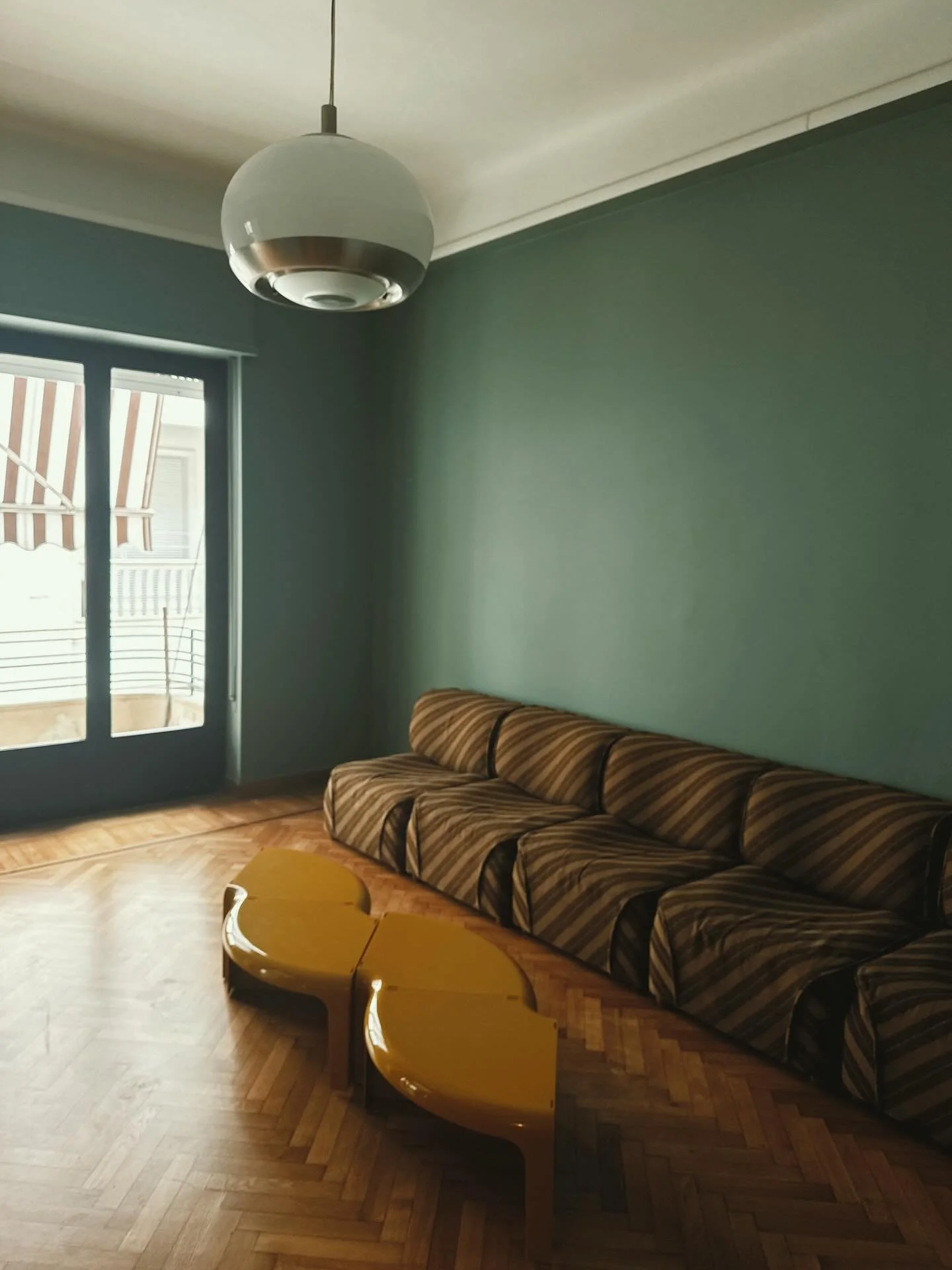 For rent: 1st floor - 175 sqm apartment, located in Exarchia, 300 meters from Kallidromiou, in a building originally constructed in 1938 with preserved Art Deco elements. Renovated in 2025, with many original features of the period carefully restored