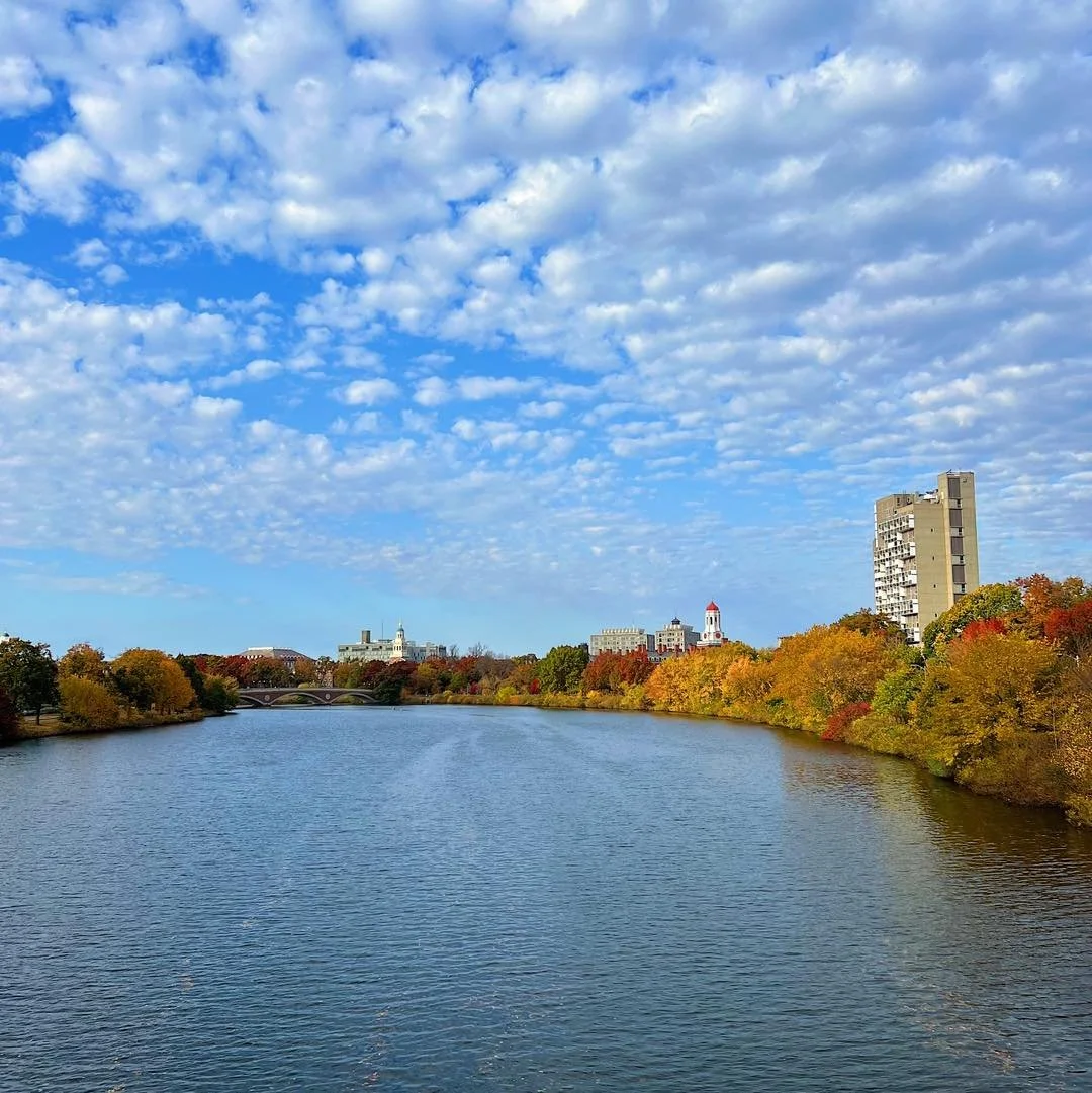 We love these shots of the Charles River showing off Boston's fall foliage! 🍂🍁 Have you been able to explore Boston's blue and green spaces to see all the foliage?! Fall is the best time to get outside in New England, so come explore all of nature'
