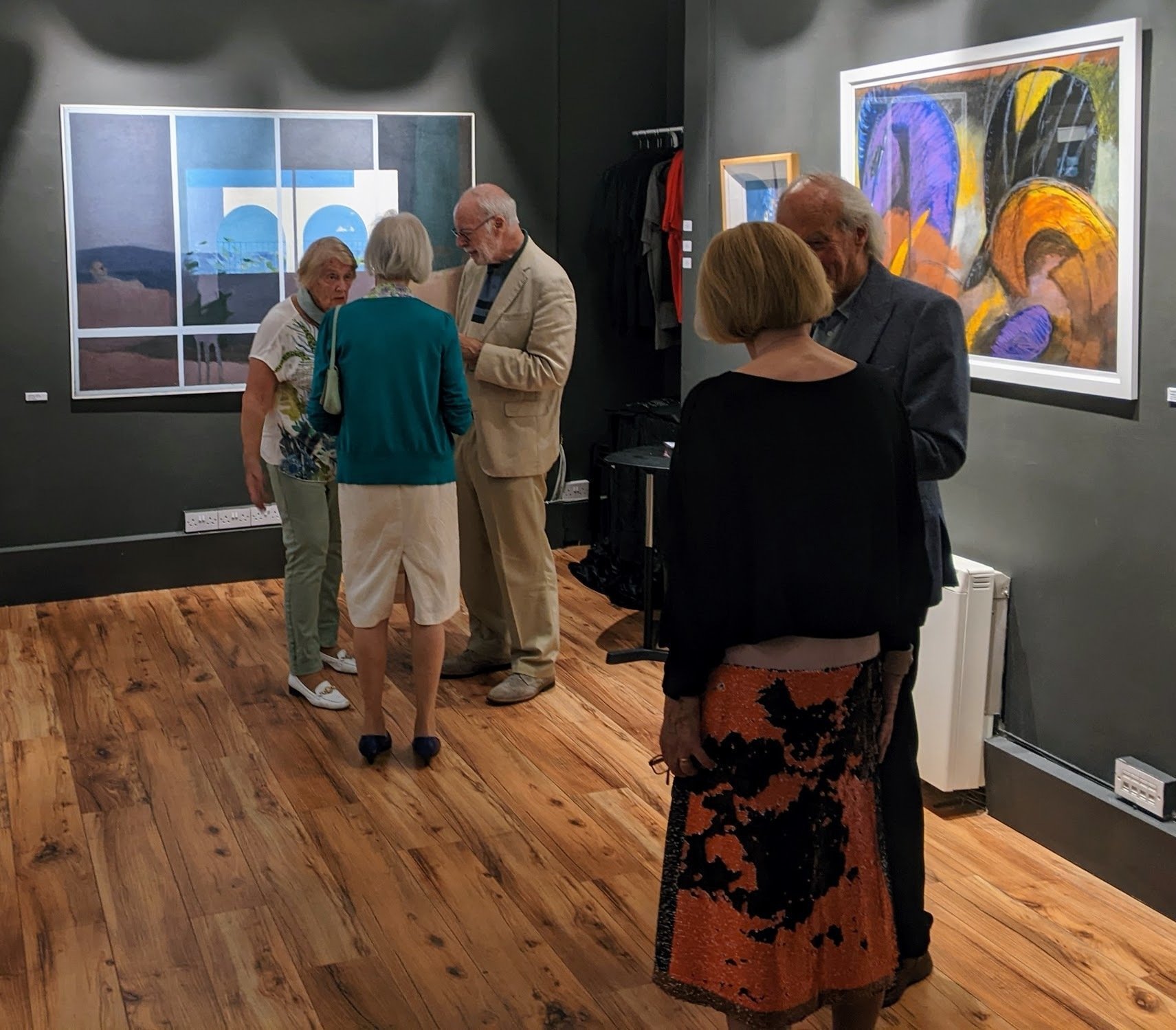 Members preview of the CIAS SEASCA 60th anniversary exhibition August 2022