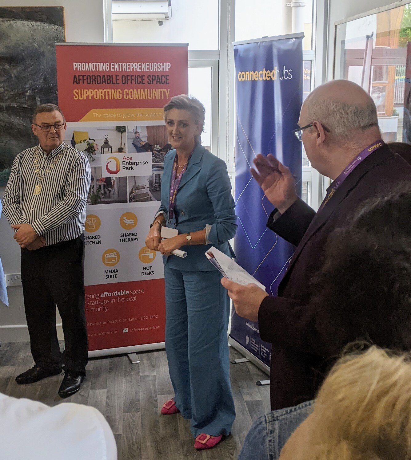 Art in the Hubs had its first exhibition in Clondalkin Ace enterprise hub last month.  CIAS Council member, Joan Mulvihill, shared the inspiration behind this exciting and transformative initiative. With artworks to be rolled out to Hubs across Irela