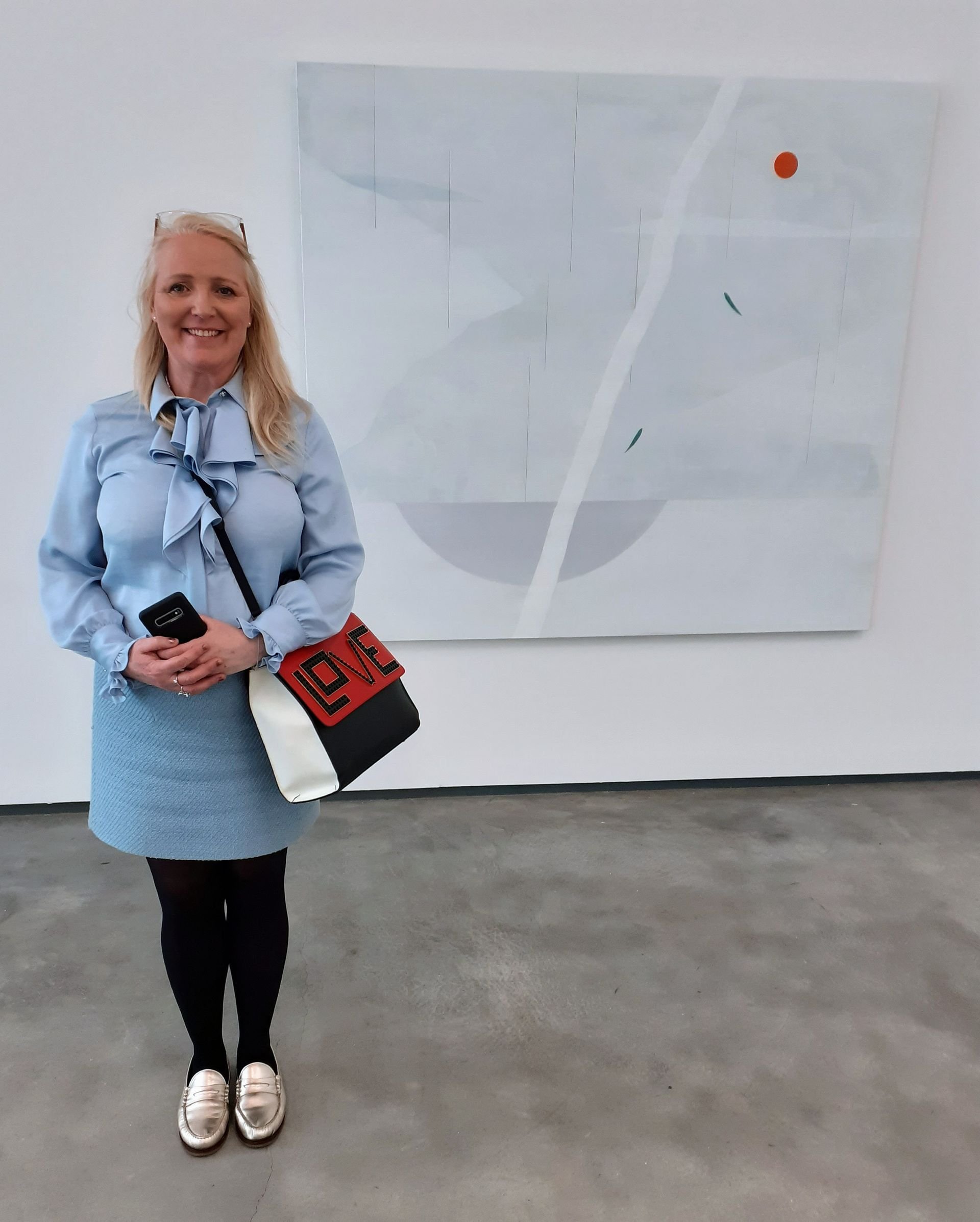 CIAS members at the Michelle Harton exhibition in Belfast