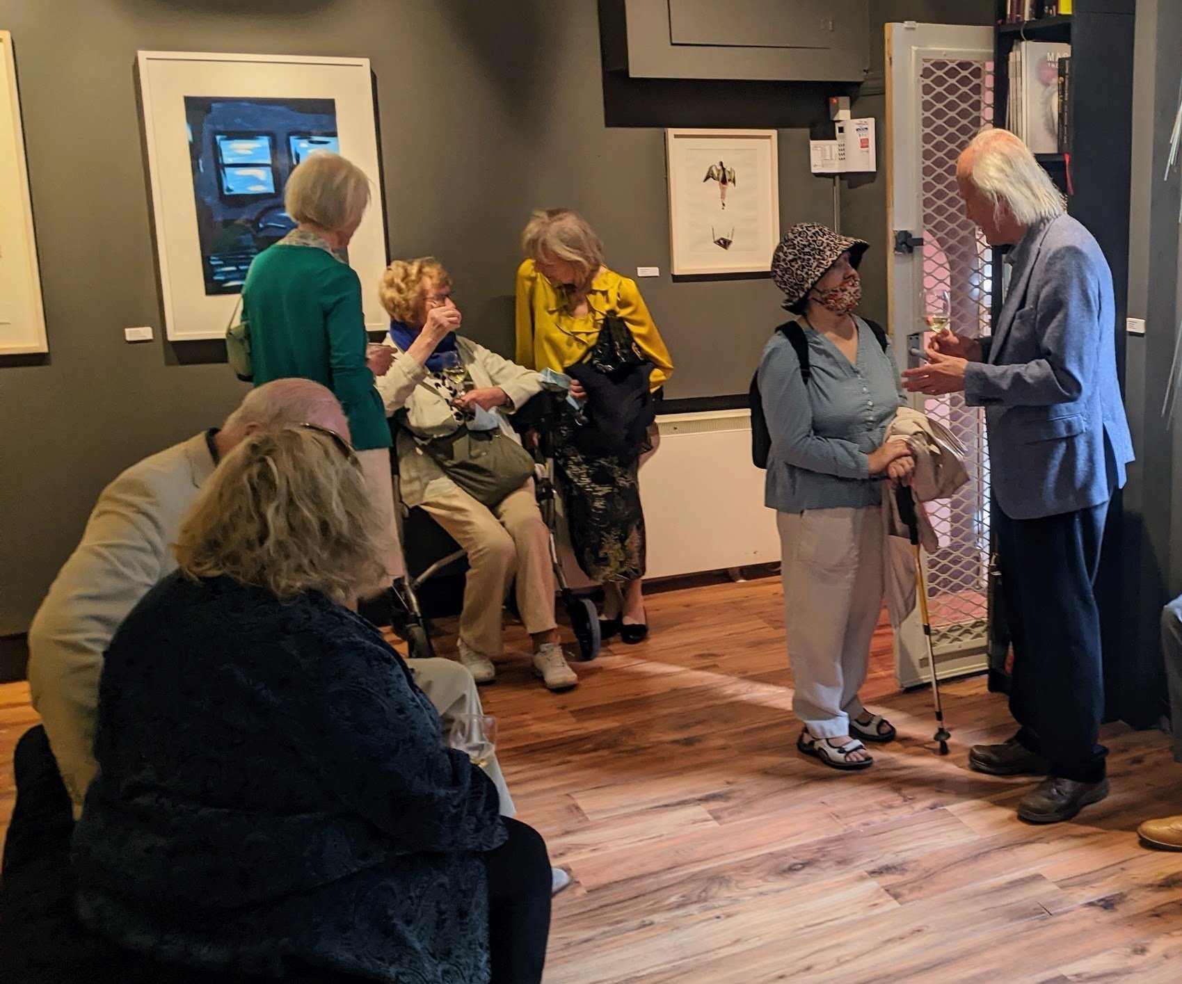 Members preview of the CIAS SEASCA 60th anniversary exhibition August 2022