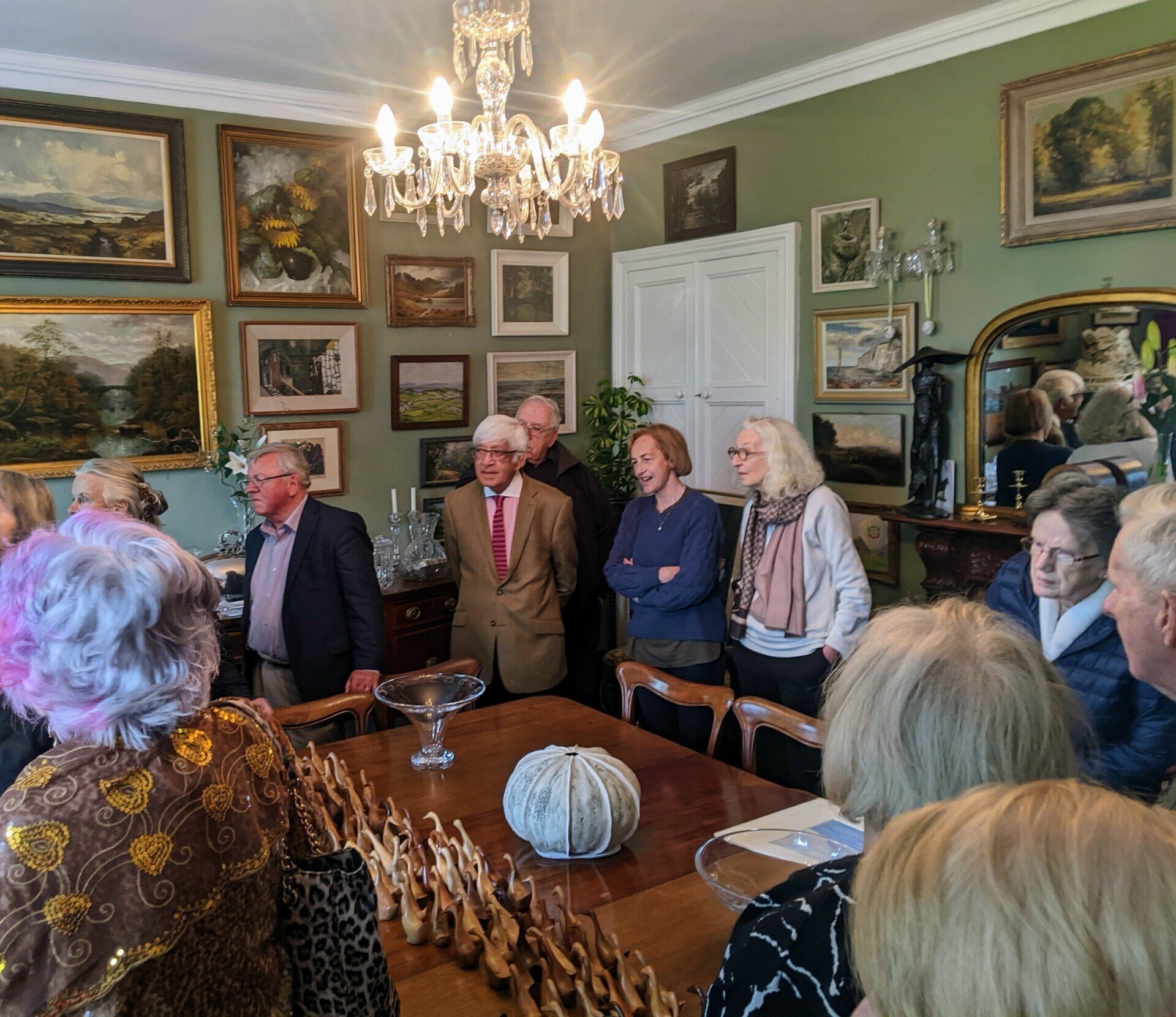 CIAS visit to Grangemellon House, April 2022