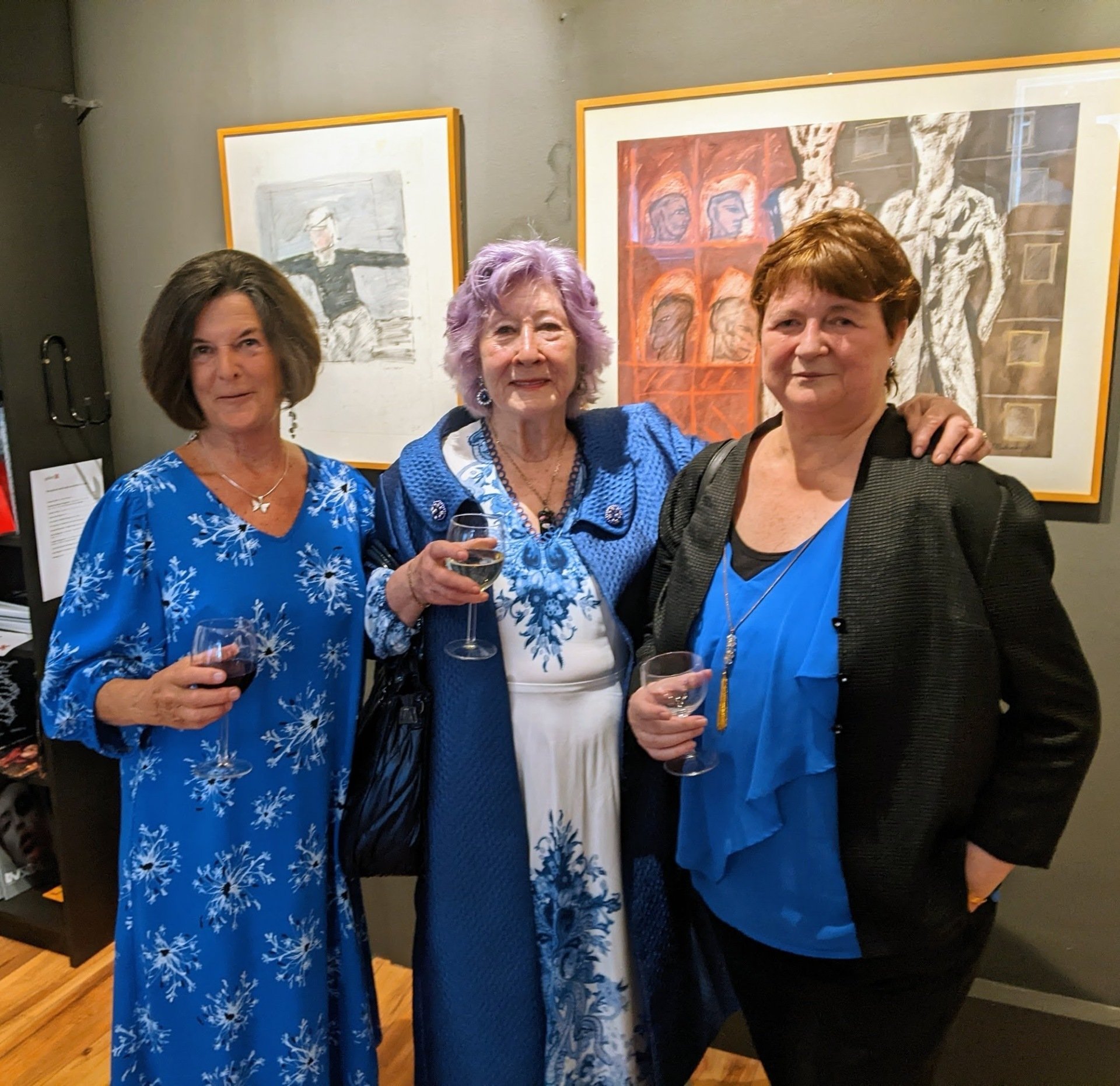 Members preview of the CIAS SEASCA 60th anniversary exhibition August 2022