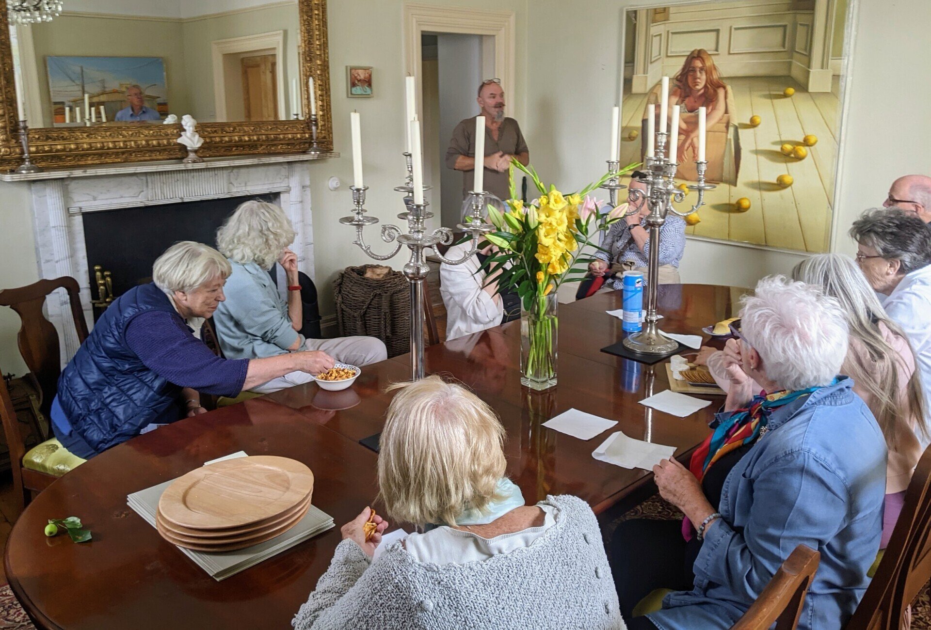 Visit to Laurence O'Toole home and studio 2022