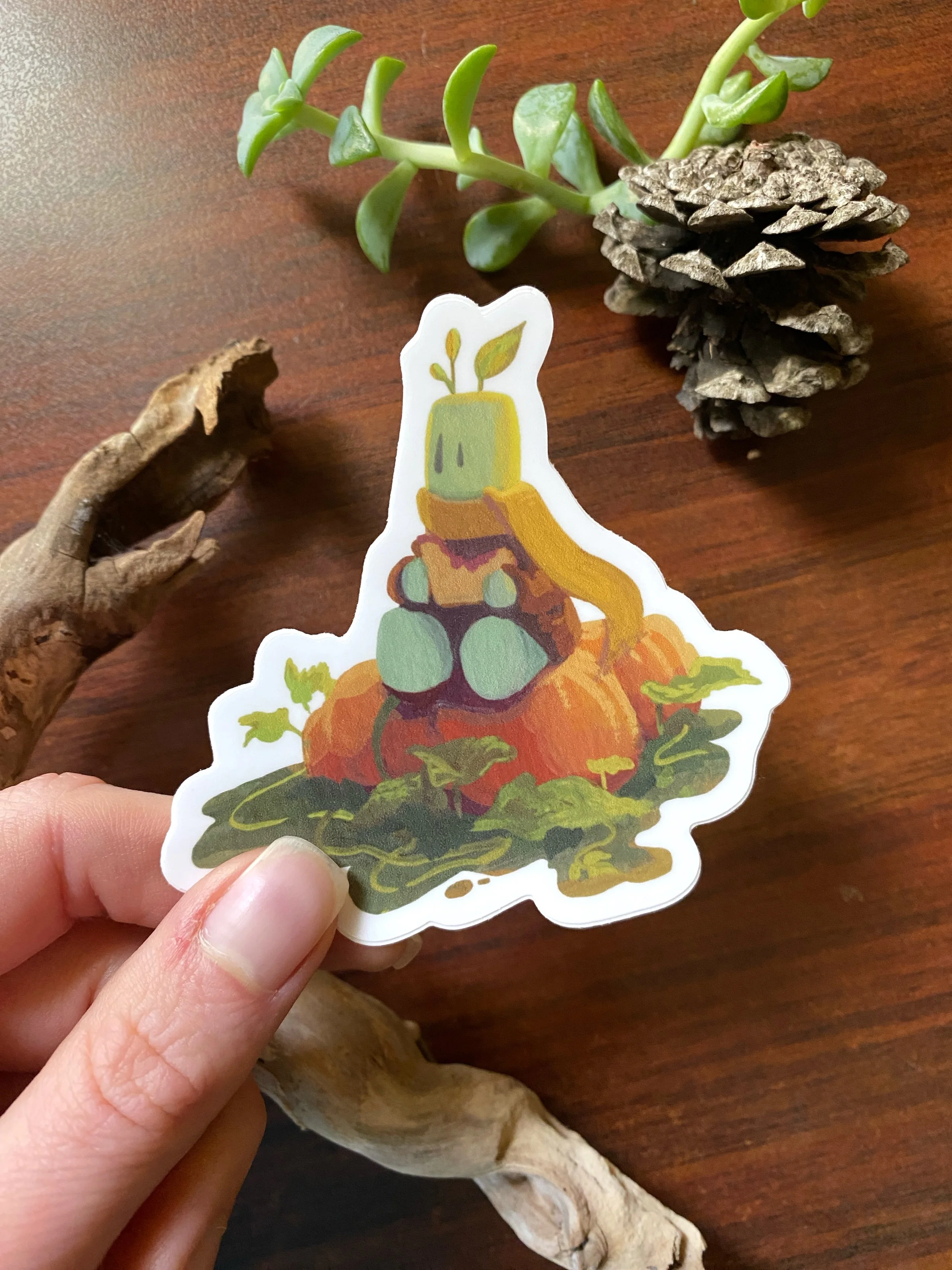 PUMPKIN PATCH - Bobbles Sticker